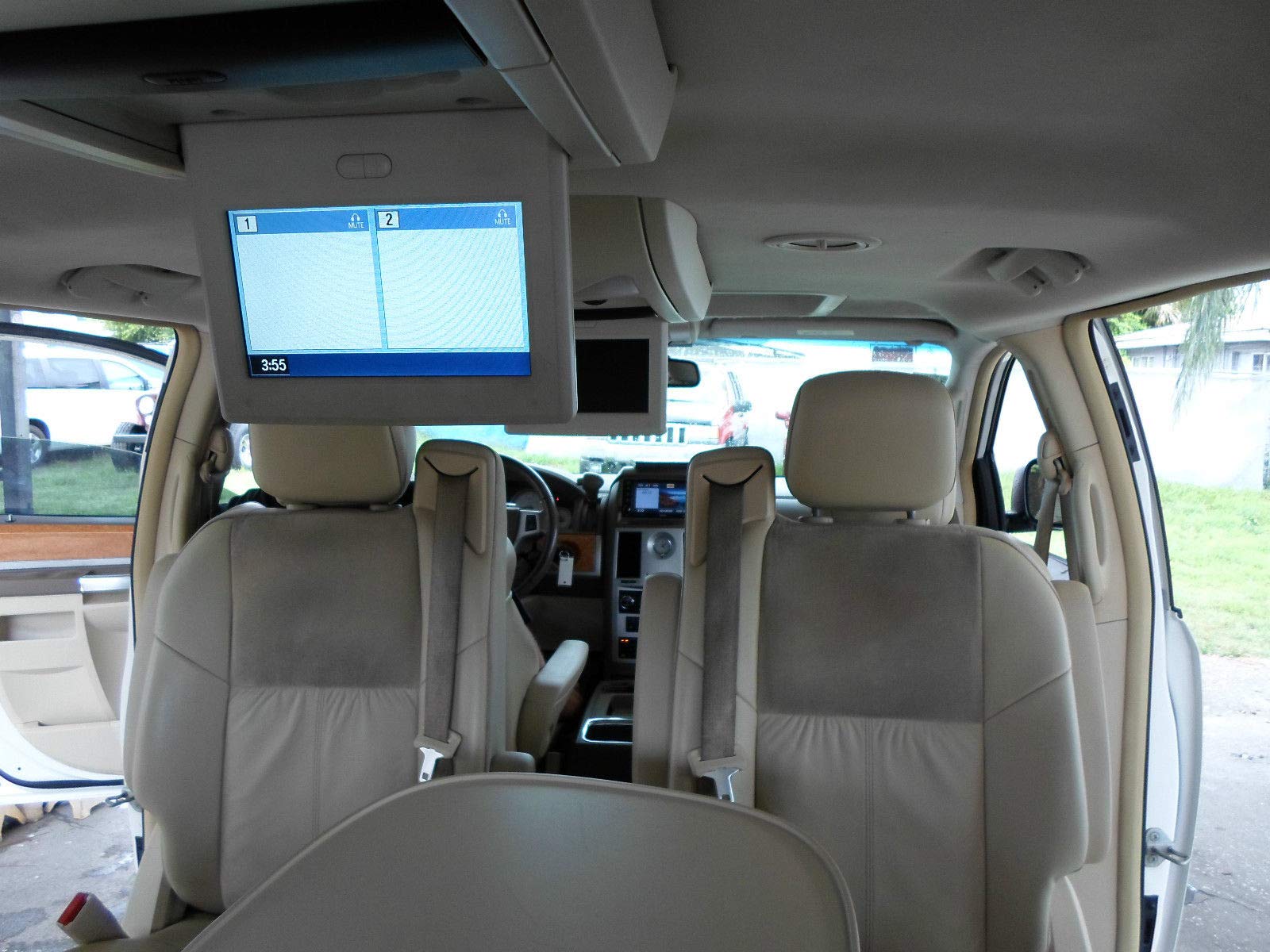 Ribbon Cable High Definition Hd Ves Dvd Monitor Compatible With 13 18 Dodge Caravan Chrysler Town Country Minivan Van