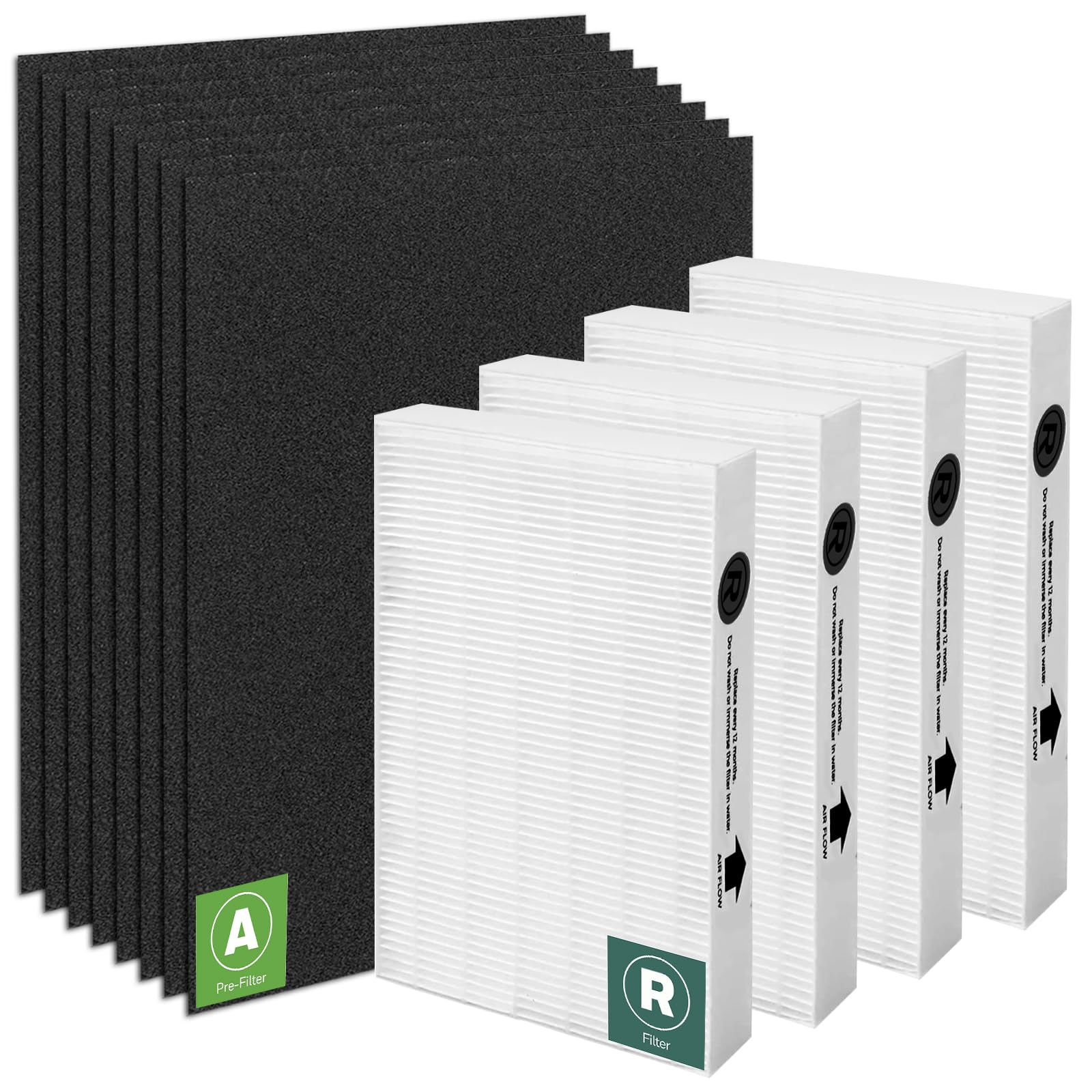 Hpa200 Replacement Filters For Honeywell Air Purifier Hpa200 Hrf Arvp200 Series,Compatible With Hpa200, Hpa201, Ha202, Hpa204, H