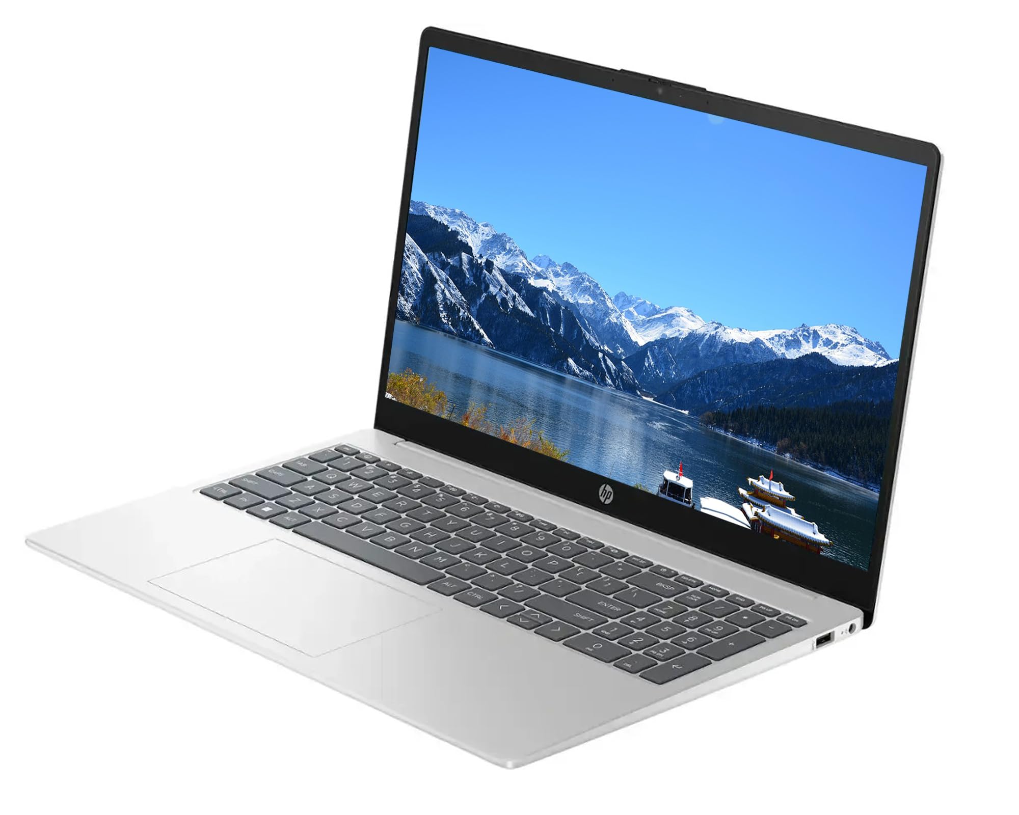 Hp Ai Powered Laptop | 15.6'' Hd Touchscreen With Webcam & Mic Computer | 64Gb Ram|2Tb Ssd & 128Gb Portable Ssd | Intel Core I3