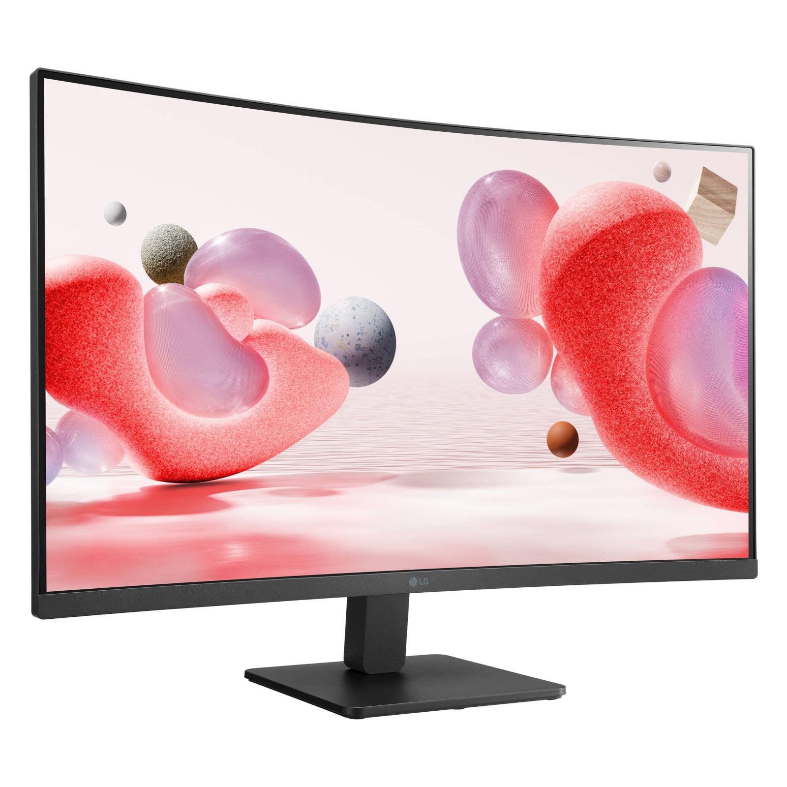 32 Lg Monitor, Curved, 1920 X 1080, 16:9 Va, Hdmi 1.4 (2), D-Sub