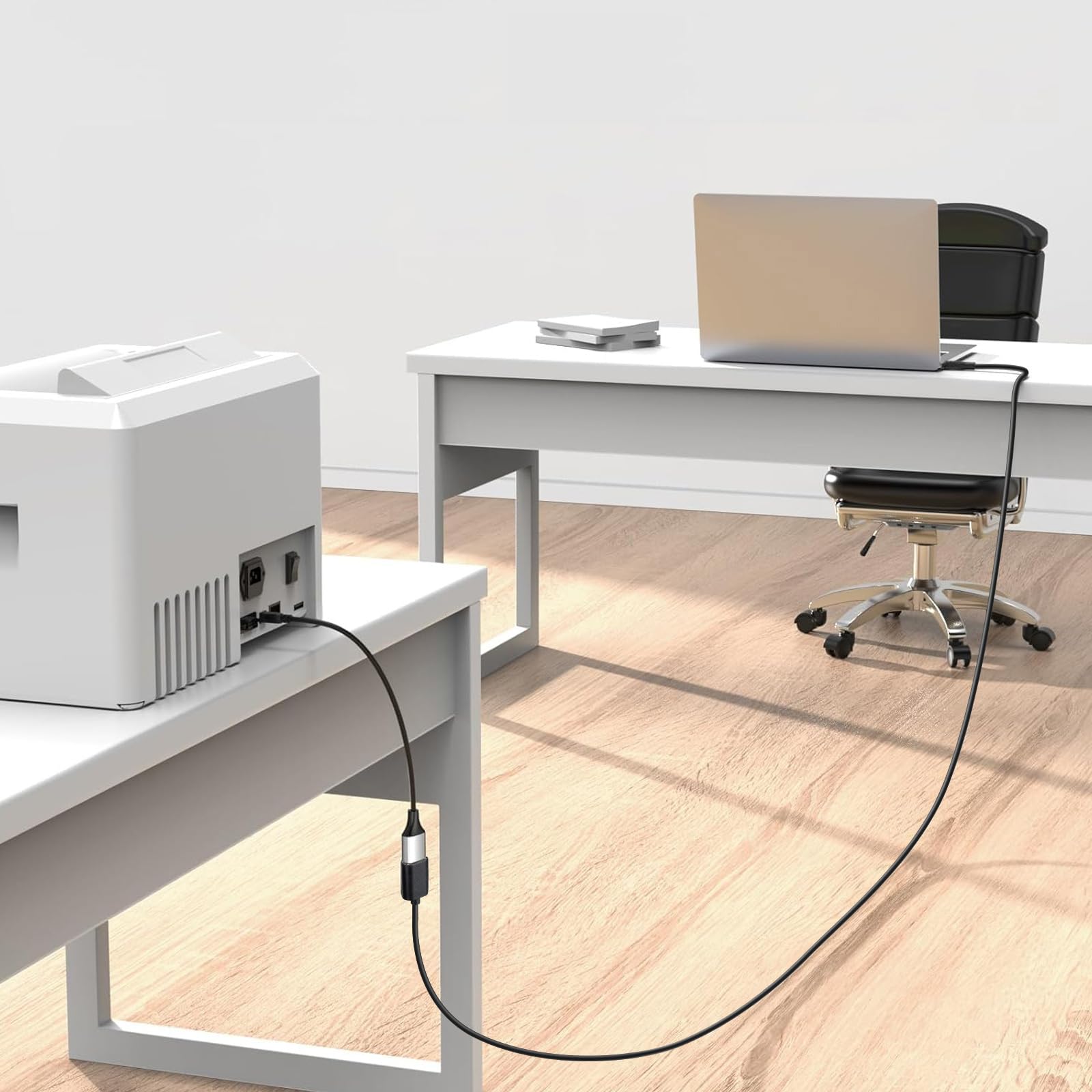 5 Pack Usb Extension Cord Bulk, Male To Female, 5 Ft Usb A 2.0 Extender Cable