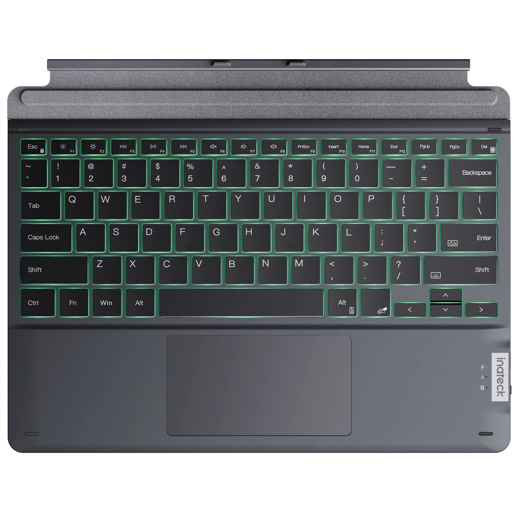 Inateck Surface Pro 9 Keyboard Compatible With Surface Pro 9/8/X/10, With 7 Color Backlight, Kb05111