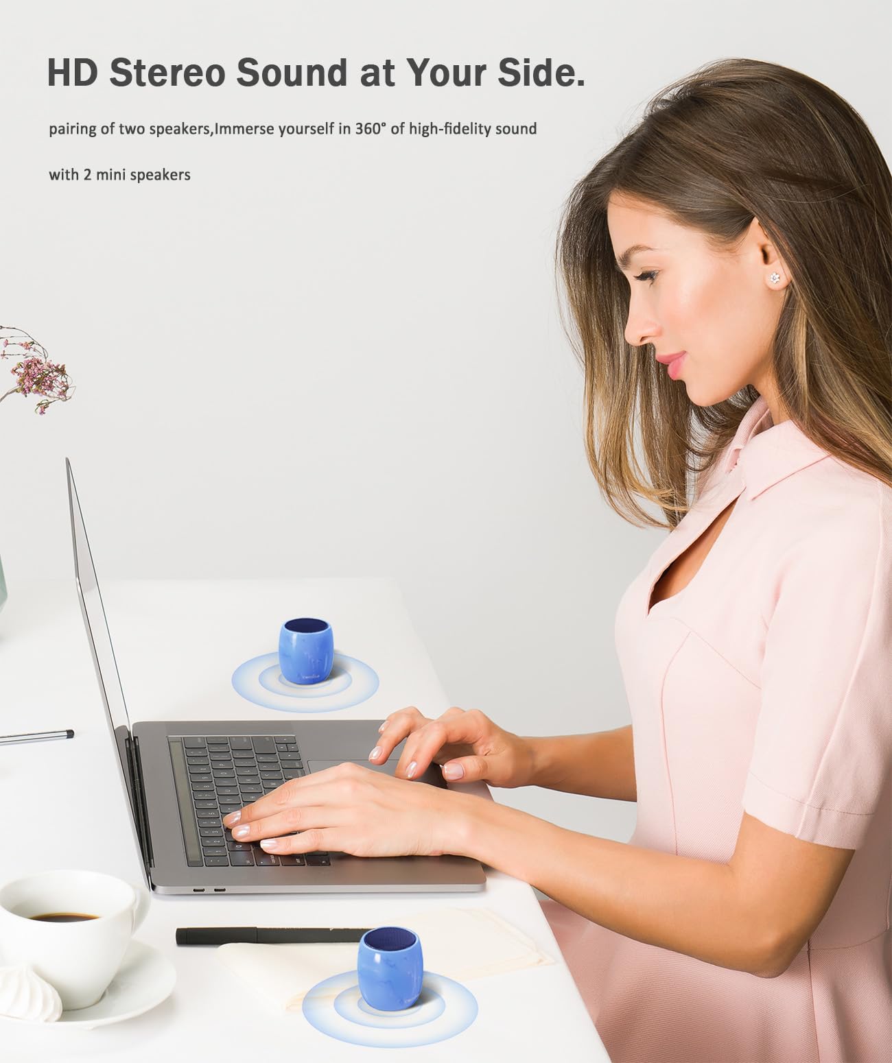 Small Bluetooth Speaker, Ipx7 Waterproof Speaker With Robust Bass And Stereo Sound, Wireless Speaker With Hands Free Call, Portable Speaker For Hiking, Biking, Car Or Trip, Ideal Gift For Men, Women