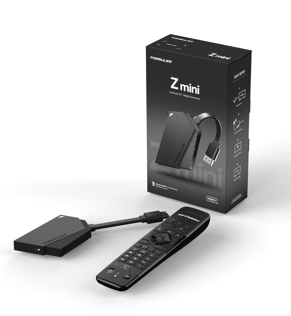 Formuler Z Mini Android 12 Dual Band 5G 2Gb Ram 8Gb Rom 4K, Black