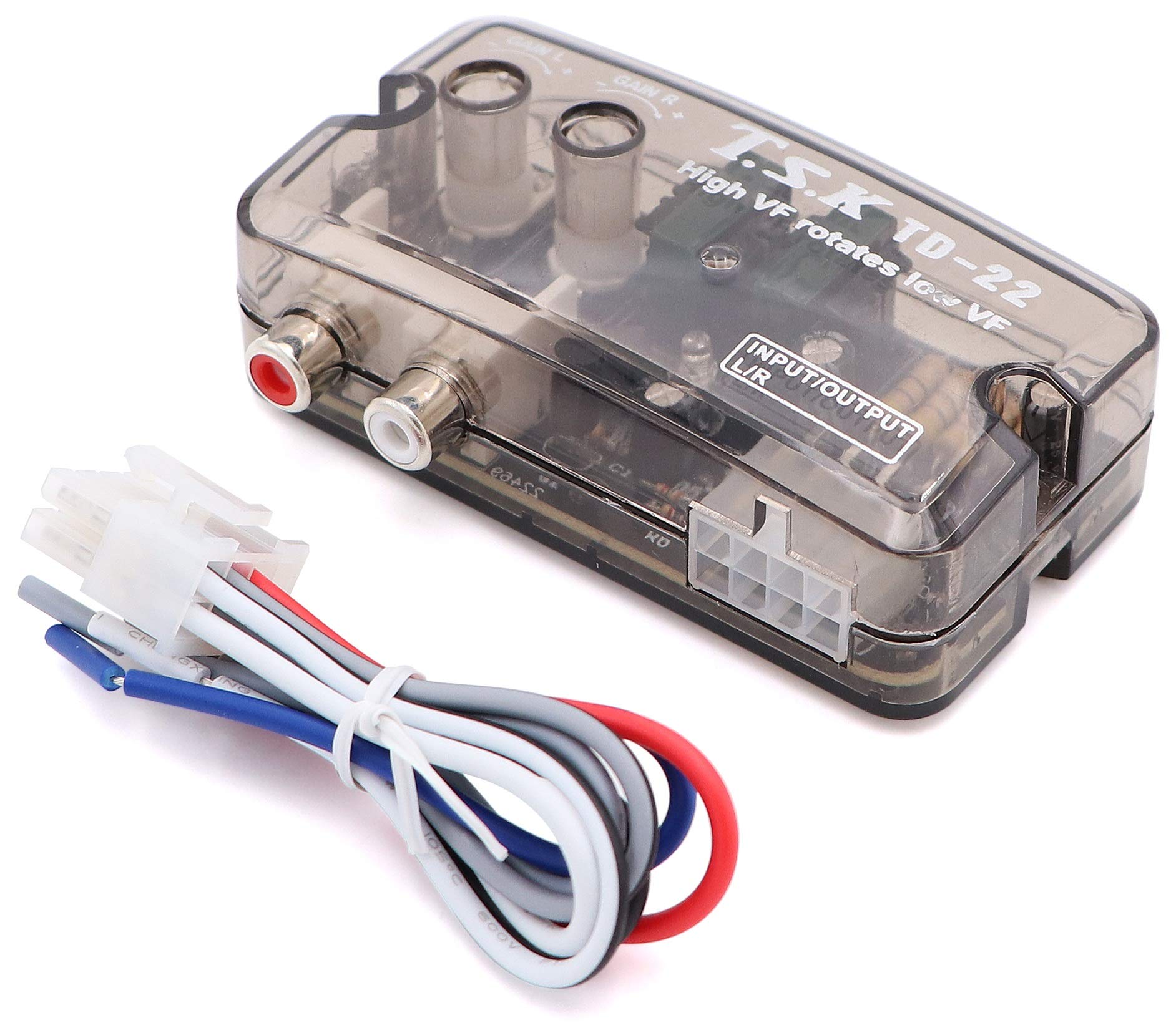 Car Stereo Audio Speak Delay Signal Hi Low Converter For Auto Amp Subwoofer Amplifier Cd Player High To Low Adapter Line Output Converter