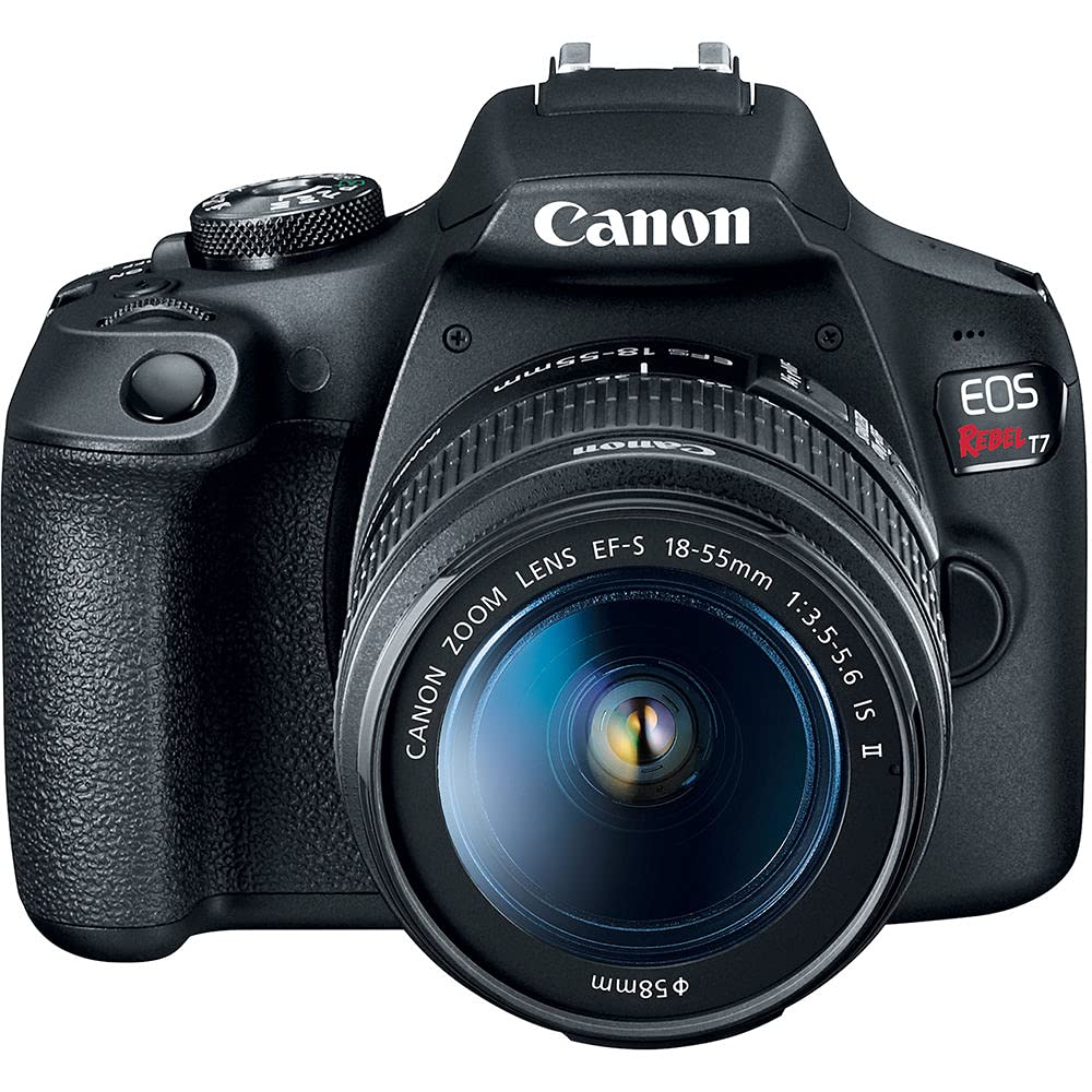 Canon Eos Rebel T7 Dslr Camera | 24.1Mp Aps-C Cmos Sensor With Digic 4+ Image Processor | Built-In Wi-Fi & Nfc | Ef Lens Compati