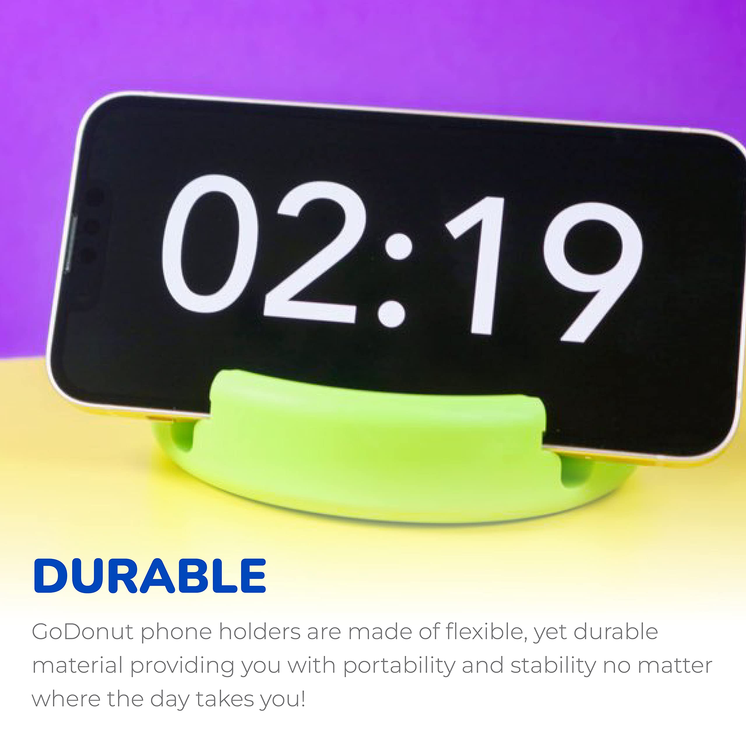 Godonut   Phone Stand Original   Cell Phone Holder + Tablet Stand Desk Organizer   Compatible With Tablet, Iphone 16 15 14 Pro M