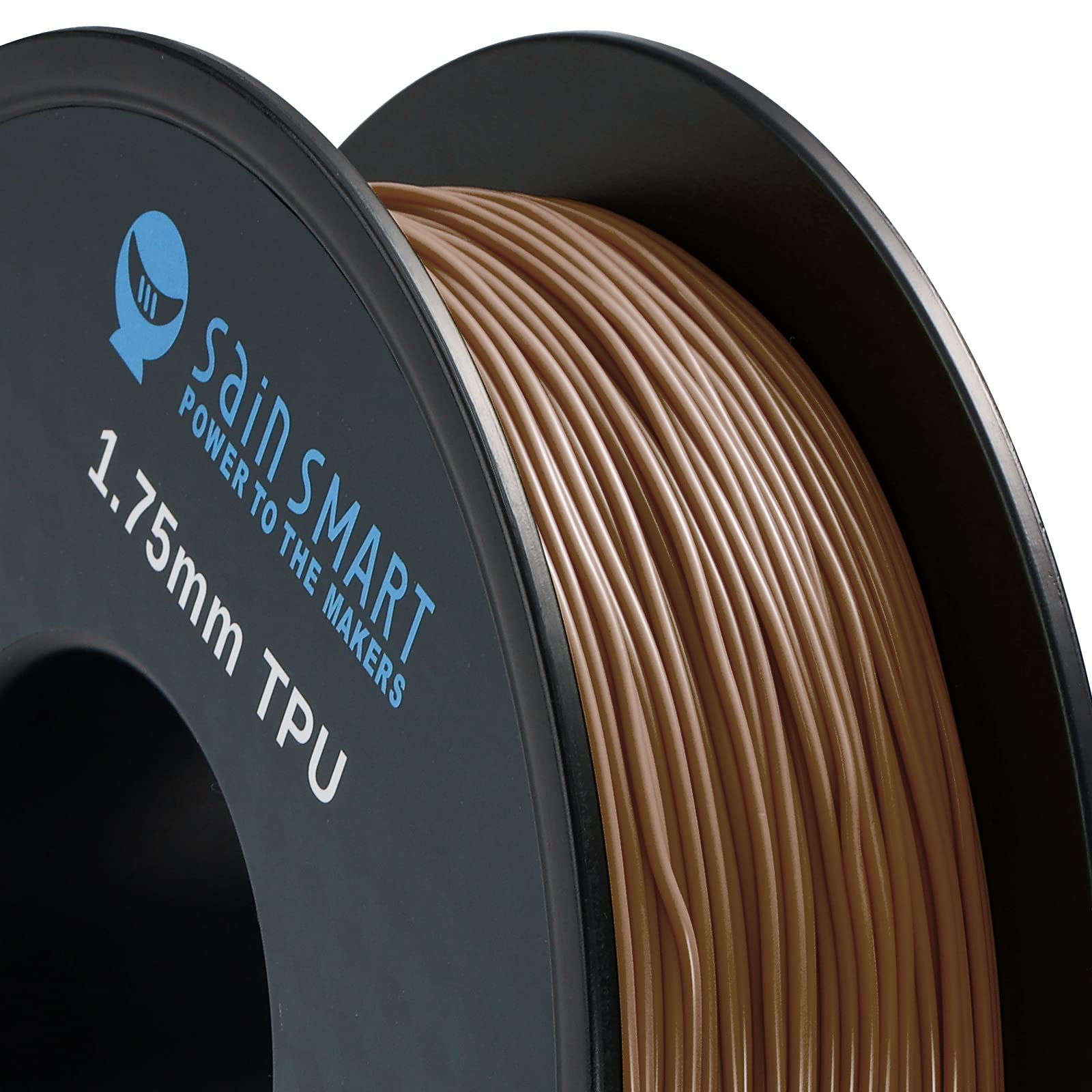 Sainsmart Caramel Flexible Tpu 3D Printing Filament, 1.75Mm, 0.8Kg, +/-0.05Mm Dimensional Accuracy