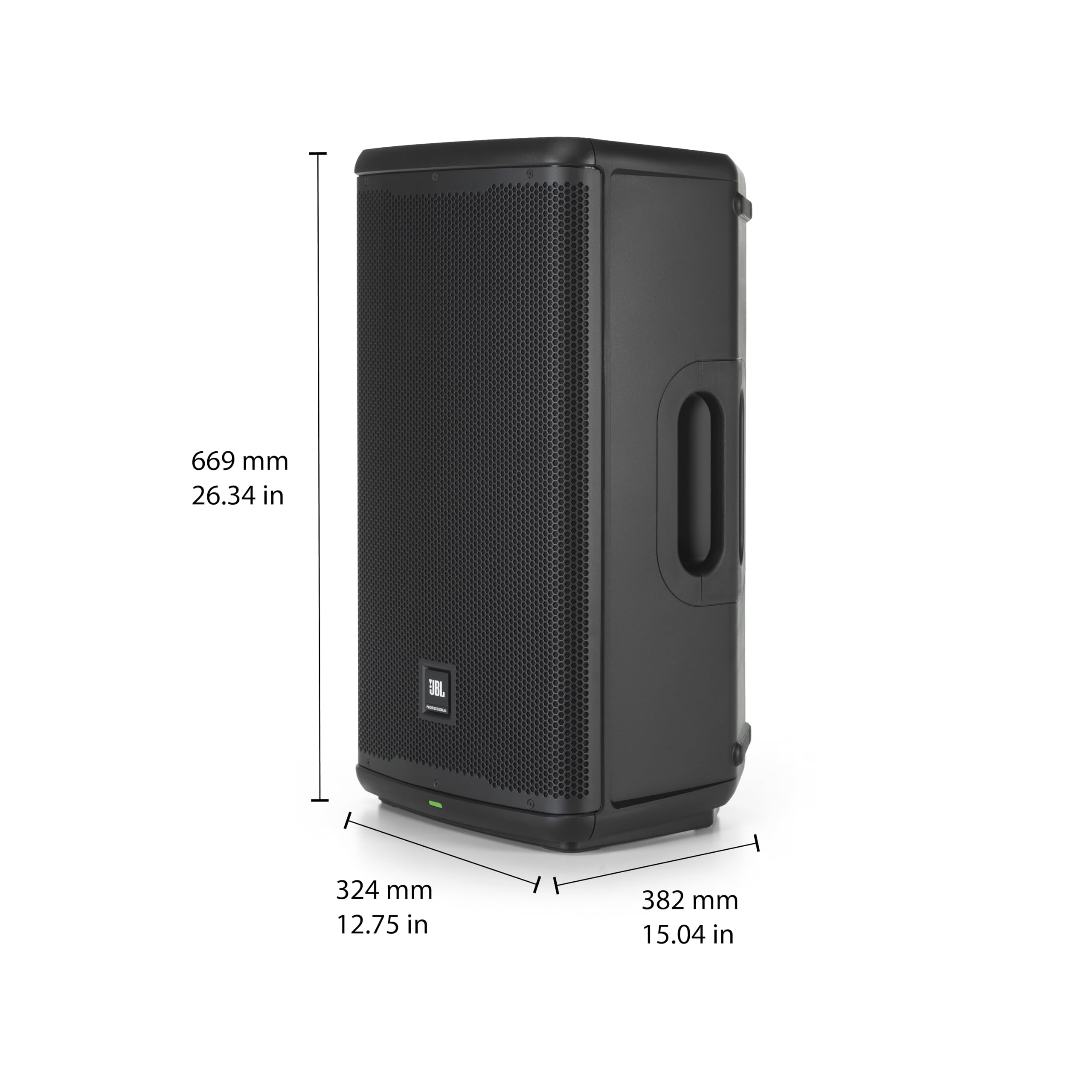 Jbl Professional Eon712 Powered Pa Speaker, Loudspeaker With Bluetooth, 12 Inch,1300 Watt, Corded Electric, Black