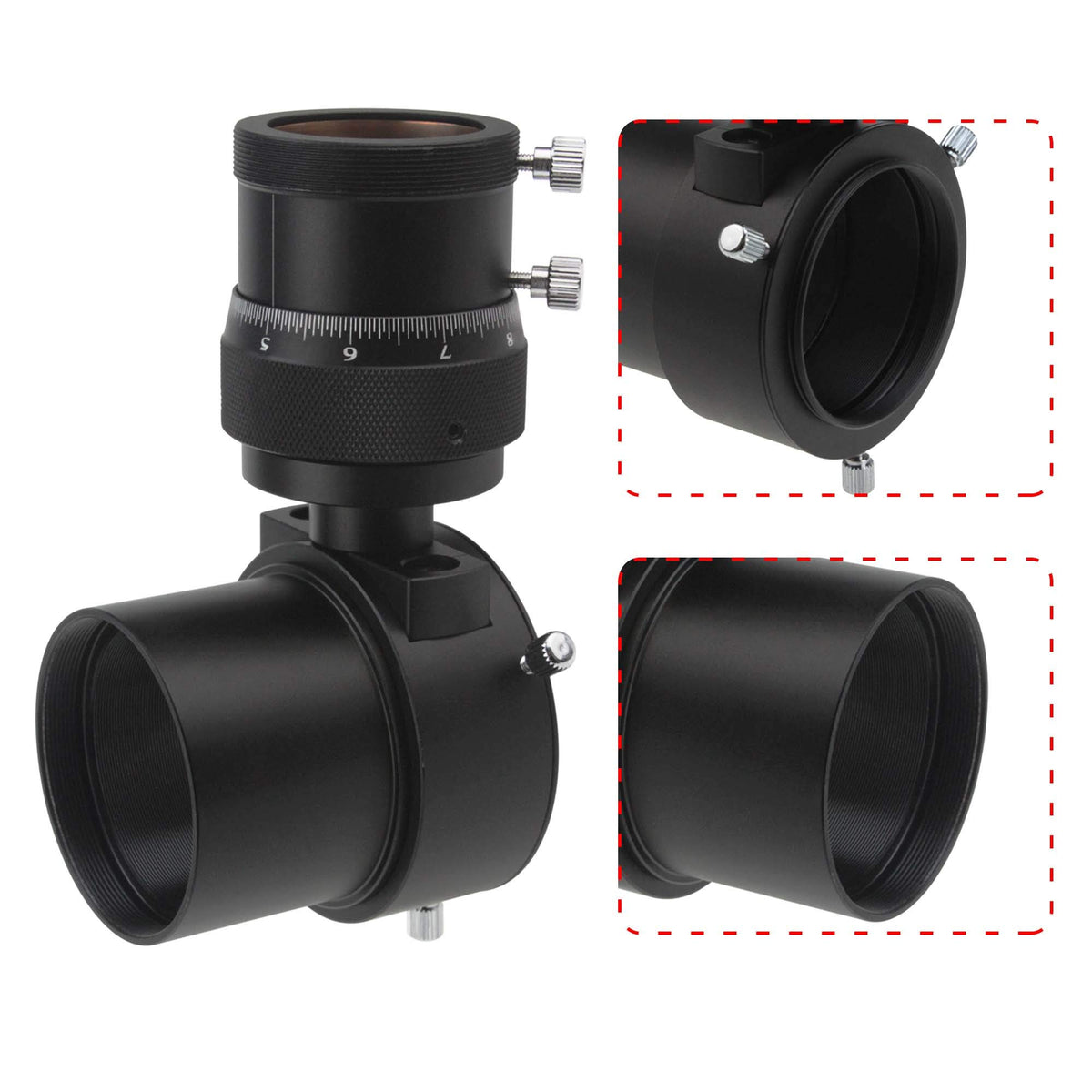 Astromania Off Axis Guider With Micro Focusing   For Successful Astronomy Photos Without A Guide Scope