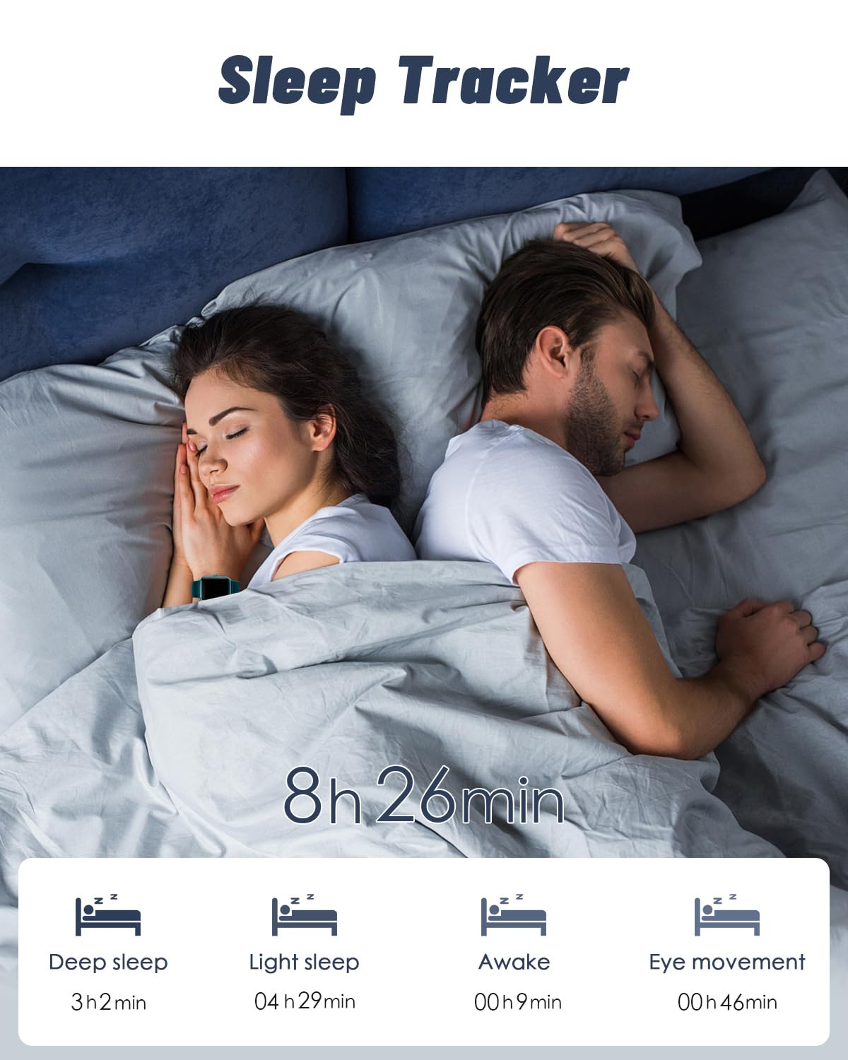 Grv Smart Watch For Ios And Android Phones (Answermake Calls), Watches For Men Women Ip68 Waterproof Smartwatch Fitness Tracker