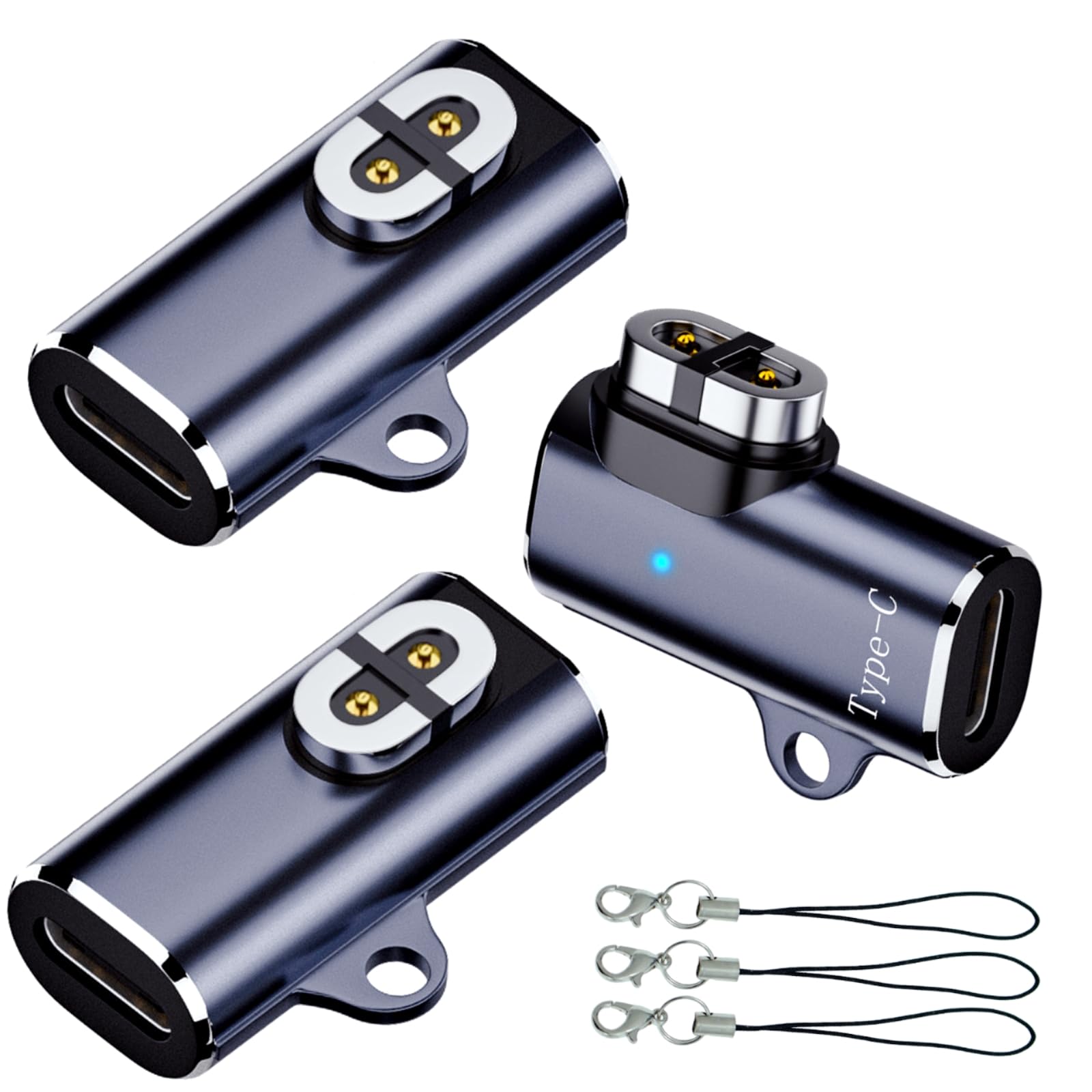 Sweguard Magnetic Charger Adapter 3 Pack Usb C Charging Adapter To Shokz Magnetic Converter Compatible With Aftershokz Aeropex,