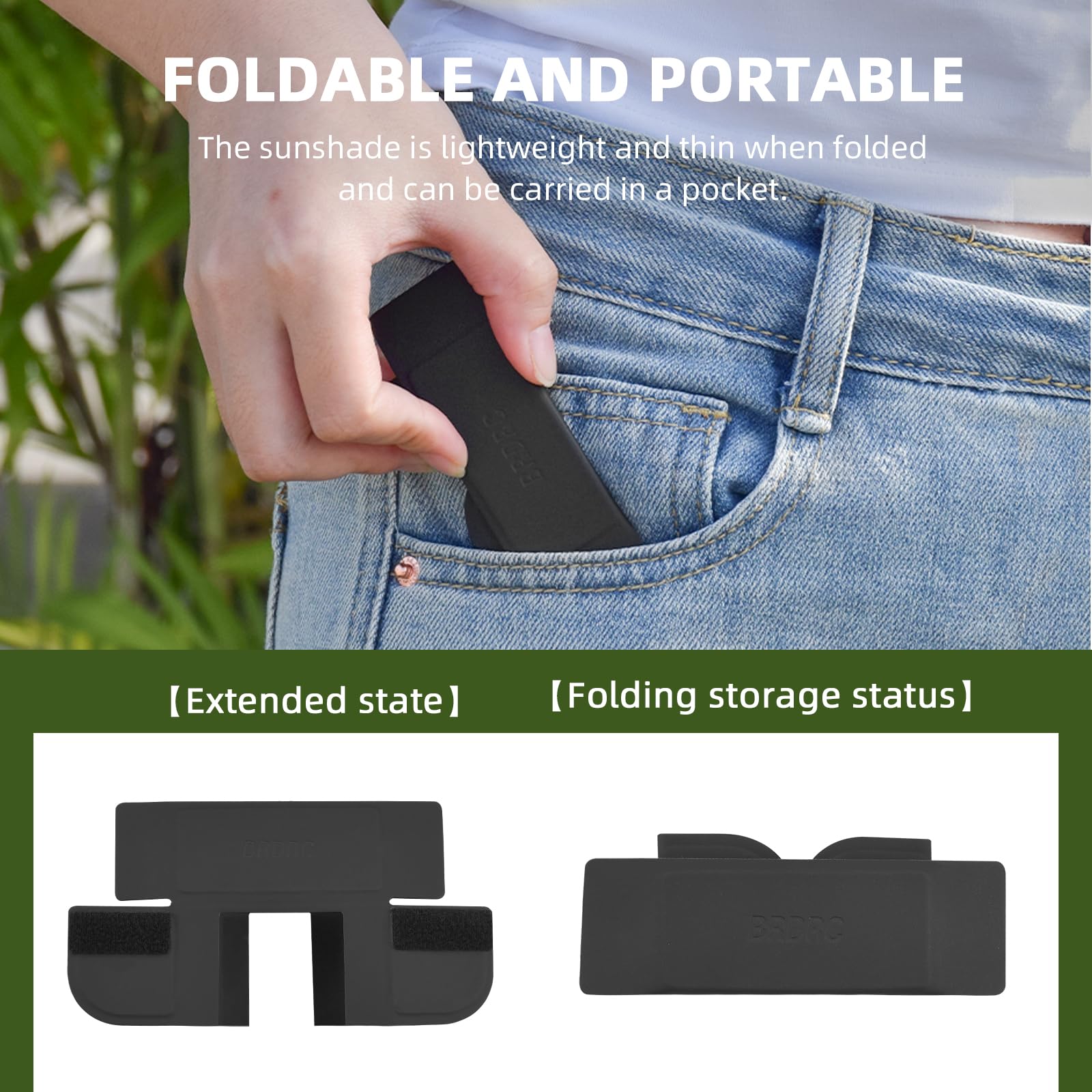 Brdrc Screen Sun Hoods Sunshade Cover Accessories For Dji Osmo Pocket 3