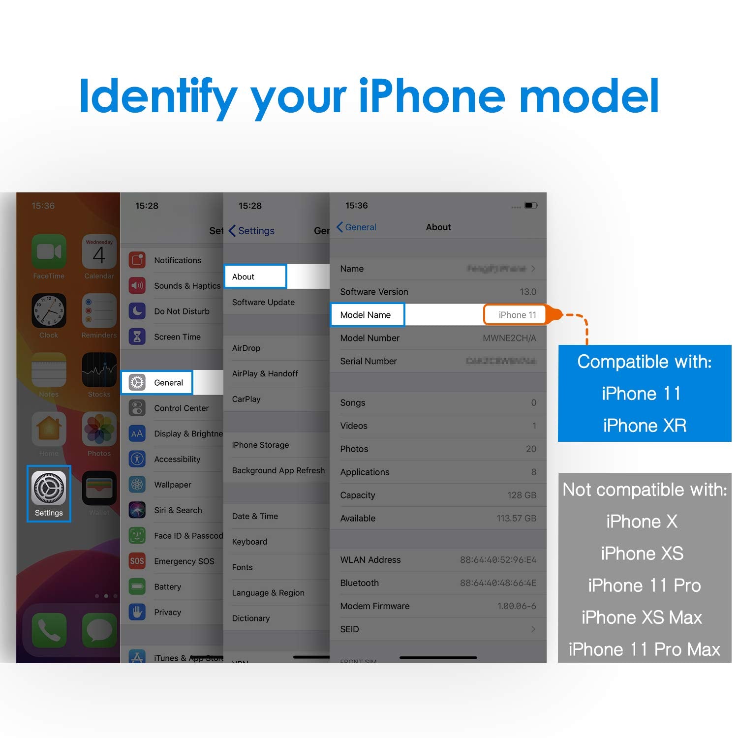 Jetech Screen Protector For Iphone 11 And Iphone Xr, 6.1 Inch, Tempered Glass Film, 3 Pack