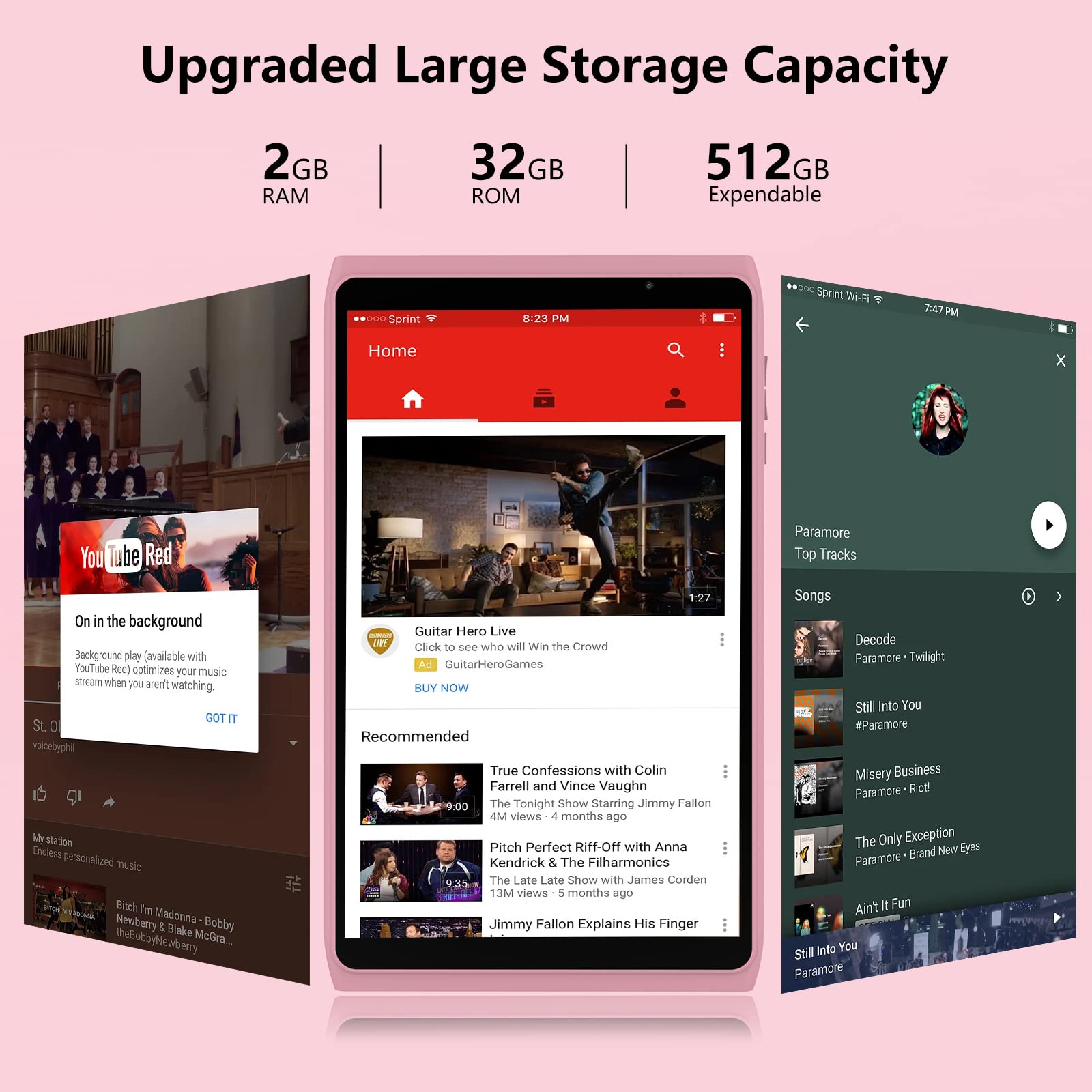 Tablet Android 12 Tablets 8 Inch, Wifi 6 Tablet Computer 2Gb Ram 32Gb Rom, 1280X800 Ips Touch Screen, 2+8Mp Dual Camera, 4300Mah