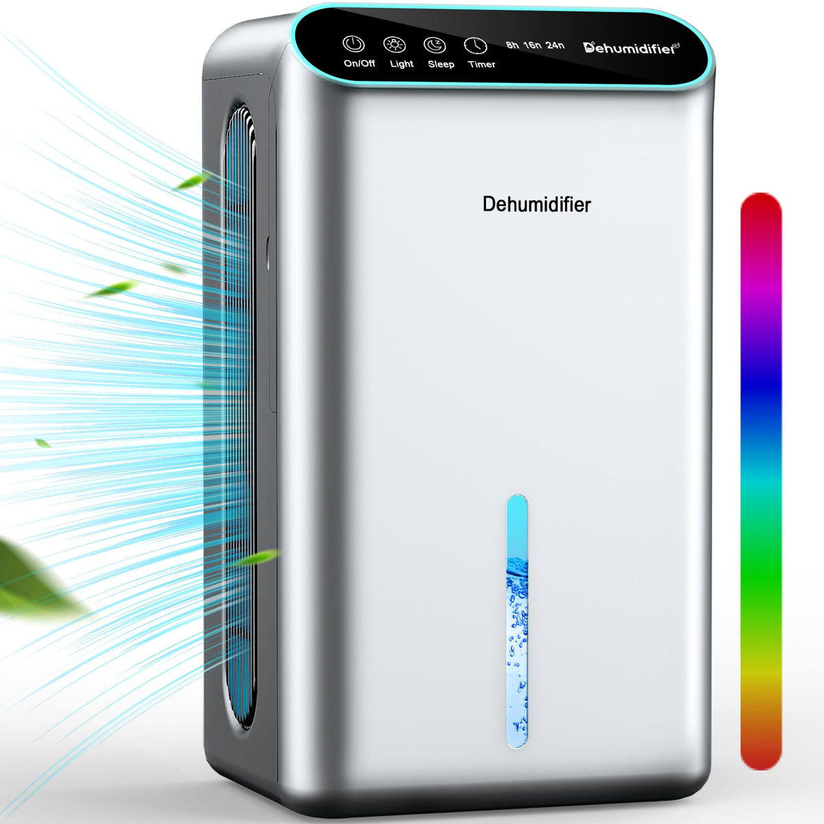 Lommol Dehumidifier, (800 Sq.Ft) Dehumidifier For Bedroom, 86 Oz Water Tank, Dehumidifiers For Home With Essential Oil Diffuser,