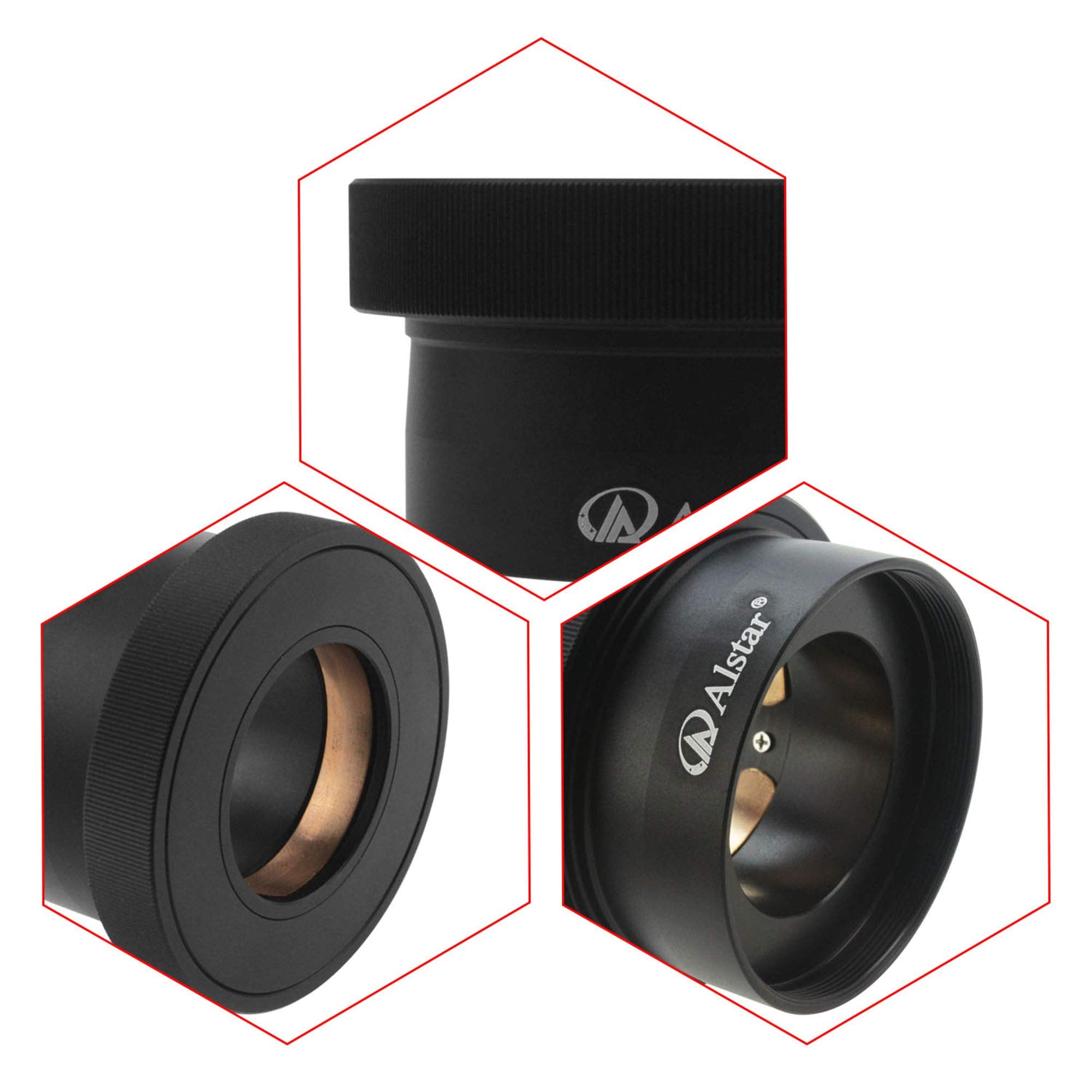 Alstar 1.25'' / 2'' Twist Lock Adapter   Firmly And Gently Holds And Centres Your Eyepieces