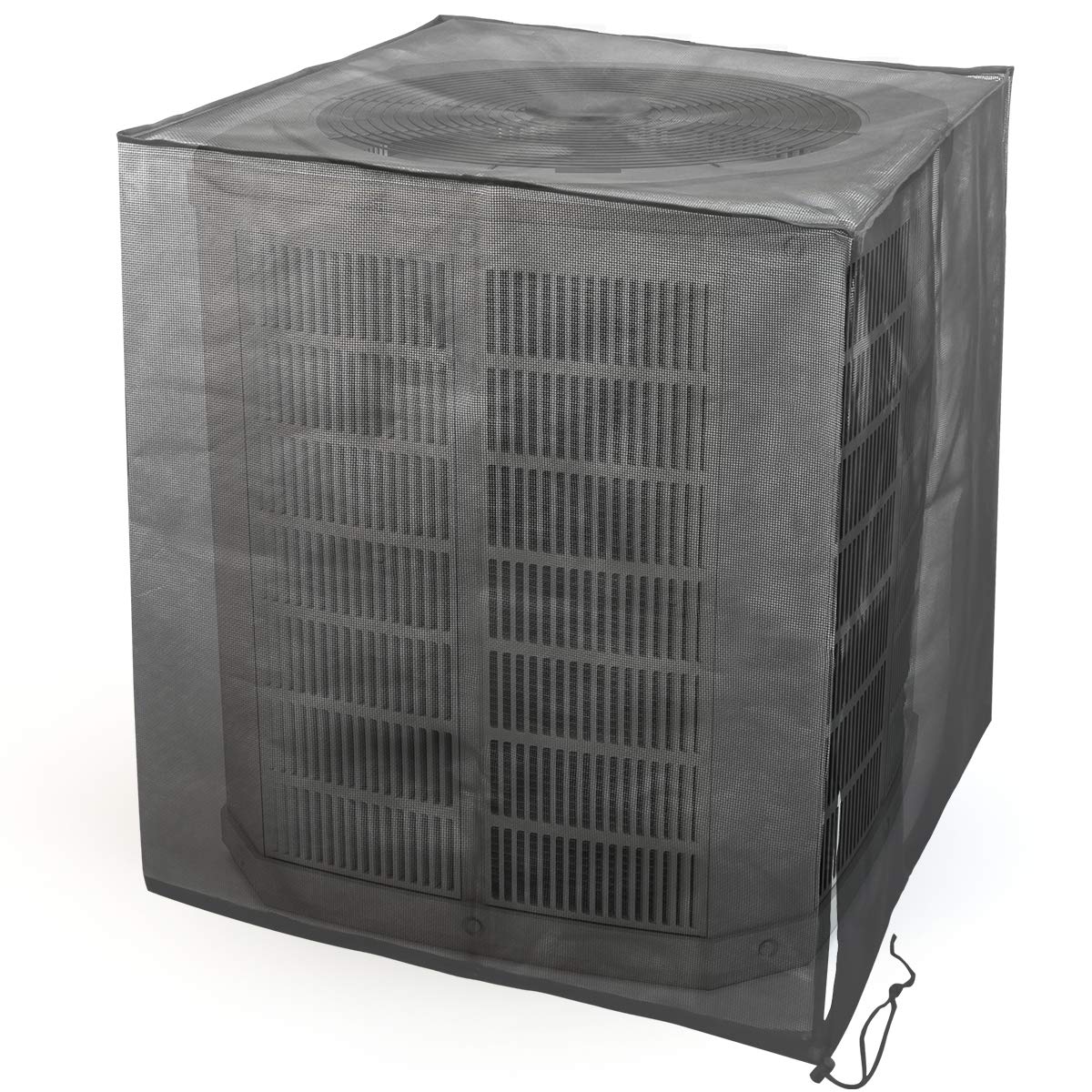 Luxiv Full Mesh Central Air Conditioner Cover, All Seasons Mesh Air Conditioner Leaf Guard Ac Cover For Outdoor Central Ac (27.5