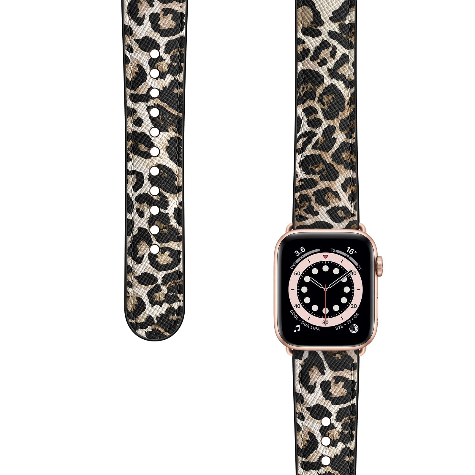 Ouheng Compatible With Apple Watch Band 41Mm 40Mm 38Mm 49Mm 45Mm 44Mm 42Mm, Genuine Leather Bands Replacement Strap For Iwatch S