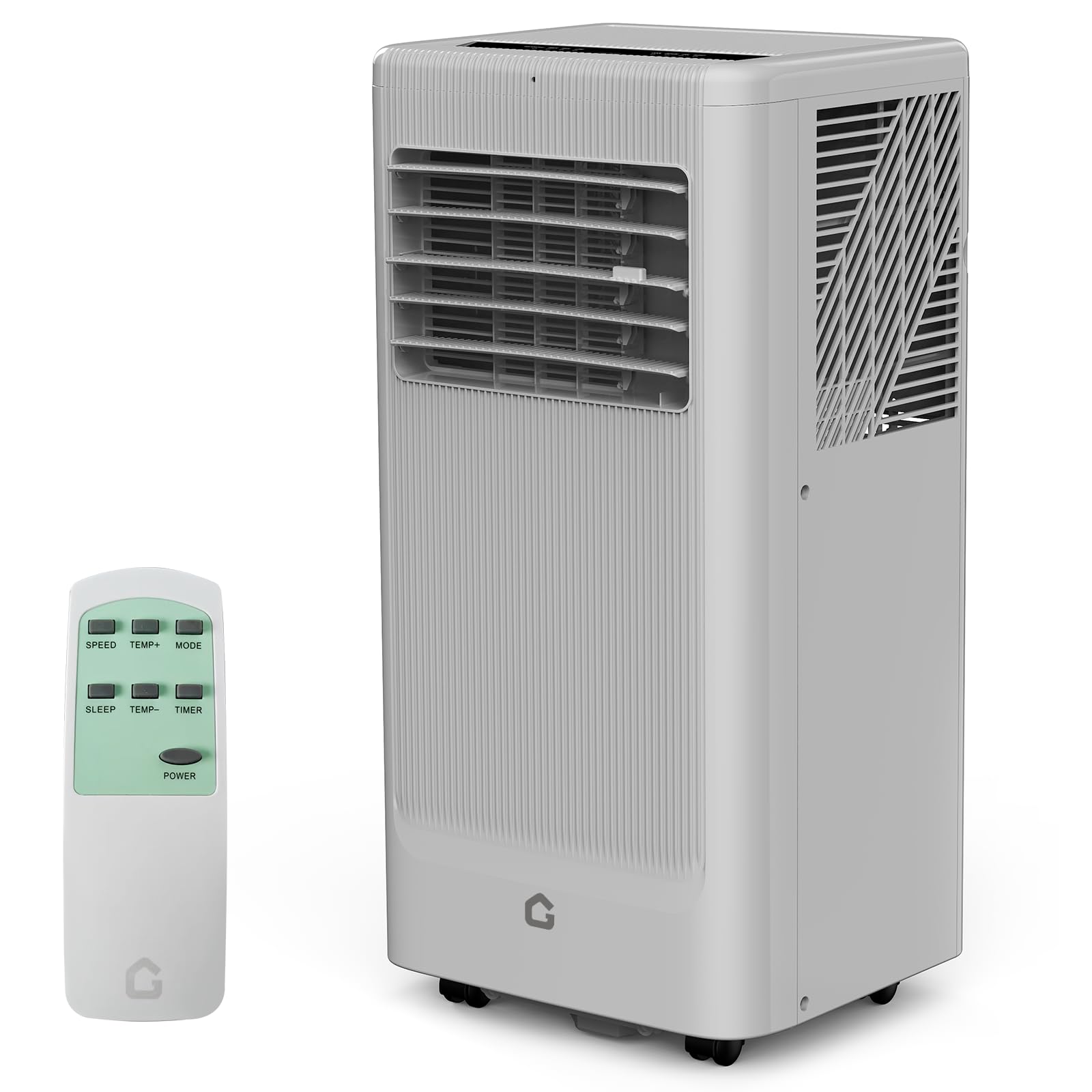 8,000 BTU Portable Air Conditioner- Portable AC Unit for Bedroom up to 350 Sq. Ft, Cooling, Fan & Dehumidifier, Floor Standing A