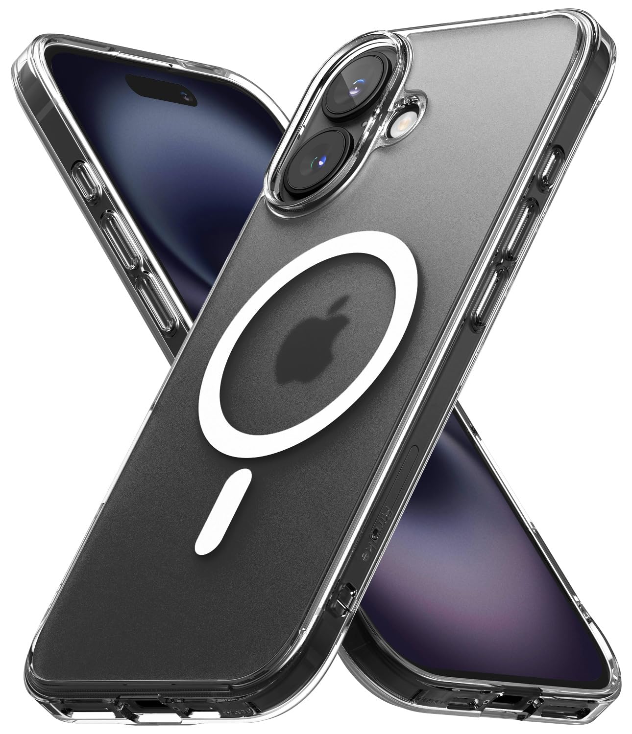 Ringke Fusion [Oil & Dirt Resistant] Compatible with iPhone 16 Plus Case and Compatible with MagSafe, UV Coating for Scratch & D