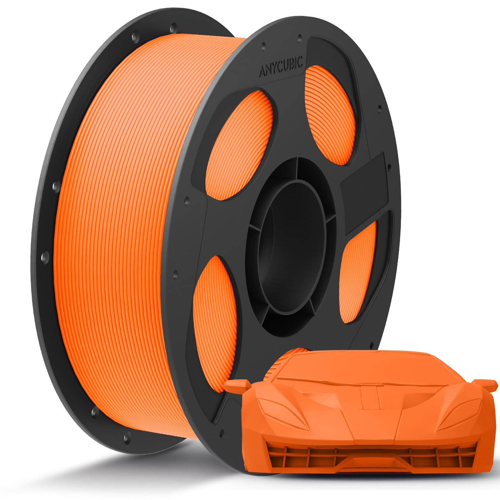 ANYCUBIC PLA Plus (PLA+), 3D Printer Filament 1.75mm, High Toughness 3D Printing Filament, Dimensional Accuracy +/- 0.02mm, Prin