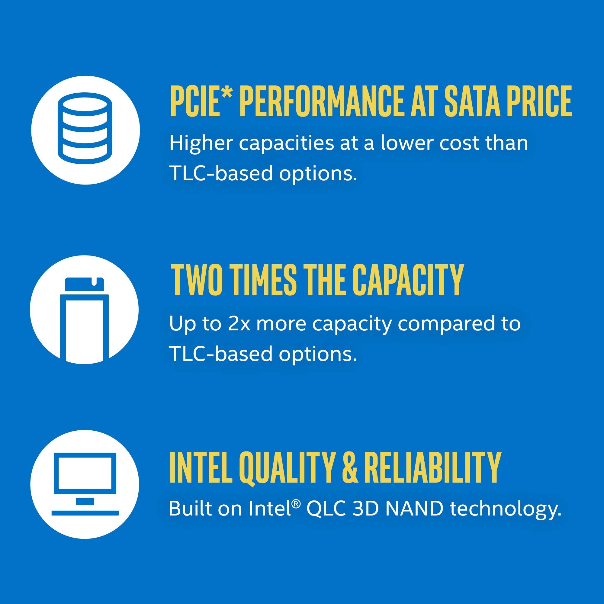 Intel 660P Series M2 2280 512Gb Pcie 30 X4, Nvme 3D2 Qlc Internal Solid State Drive (Ssd) Ssdpeknw512G8X1