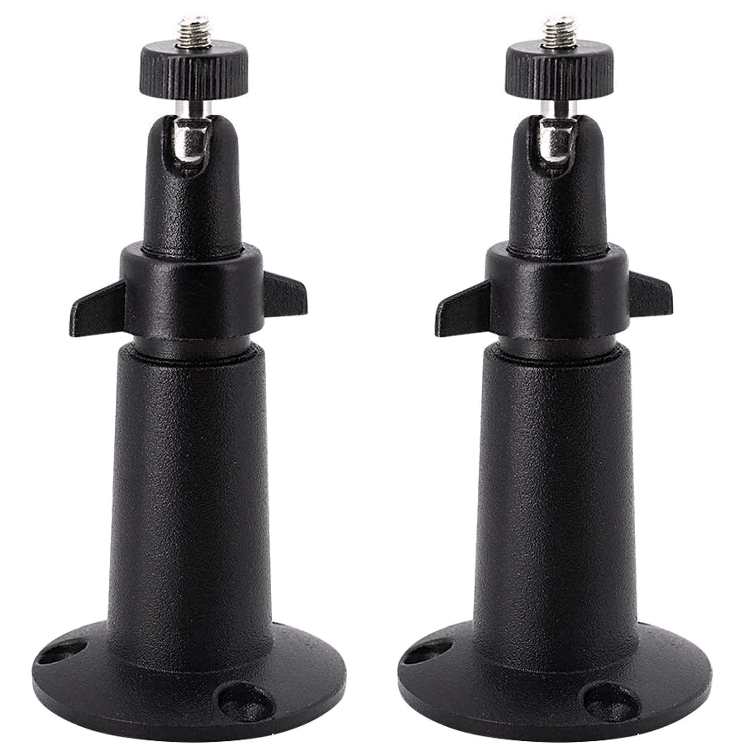 Bfytn Security Camera Wall/Ceiling Mount, Adjustable Indoor/Outdoor Mount Compatible With Arlo Pro/2/3/Ultra, & Others   Ring Stick Up Cam Battery, Eufycam E, Camera With 1/4 Screw Head (2Pack, Metal)