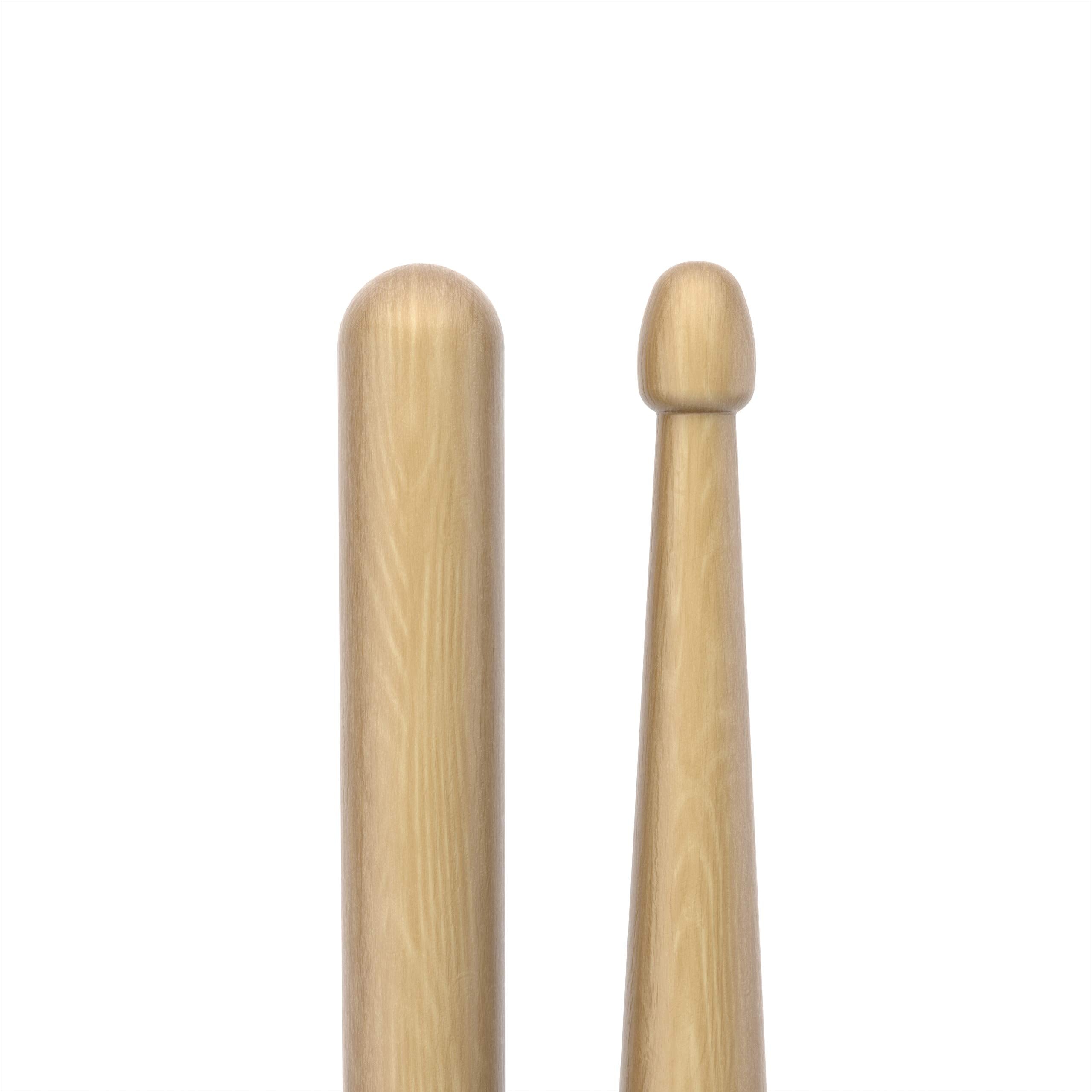 Promark Rebound 2B Long Hickory Drumsticks, Acorn Wood Tip, One Pair