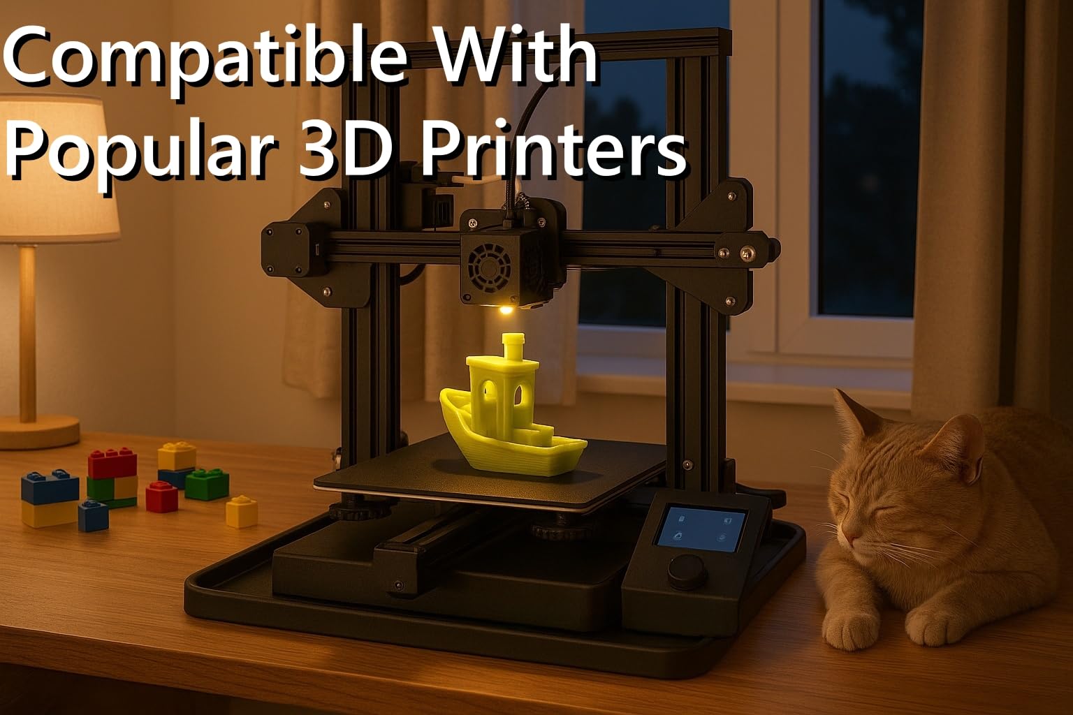 Frezonika 19.7X15.7 Silicone Base Mat Compatible With Flashforge, Comgrow, Elegoo, Bambulab And Most Of 3D Printers, 3D Printer