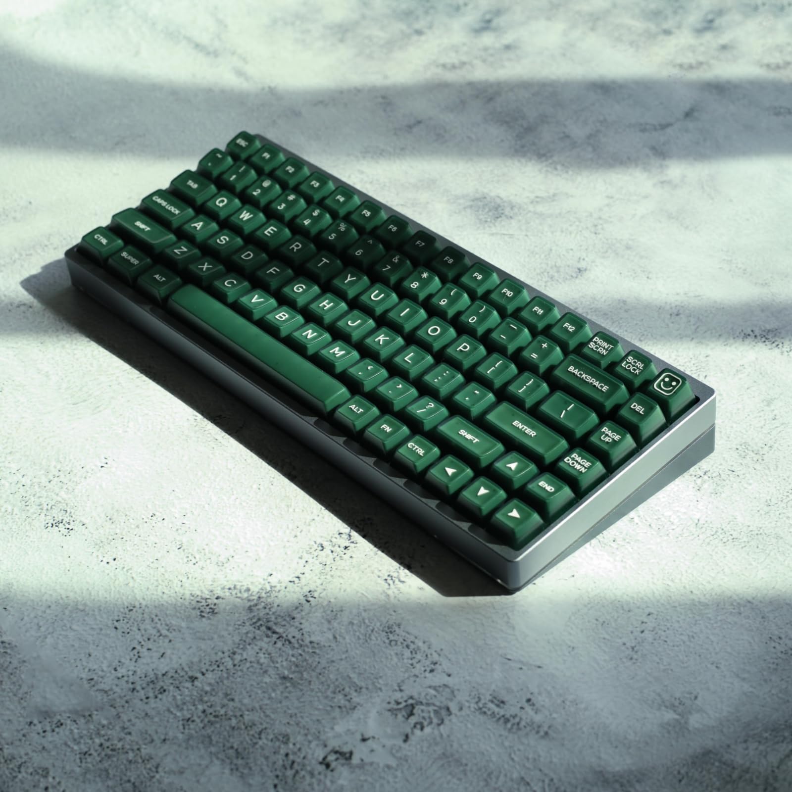 Redqin Keycaps   Emerald Jade Keycap Double Shot Pbt Keycaps Rsa Profile Shine Through Keycaps Translucent Custom Keycaps Set Fo