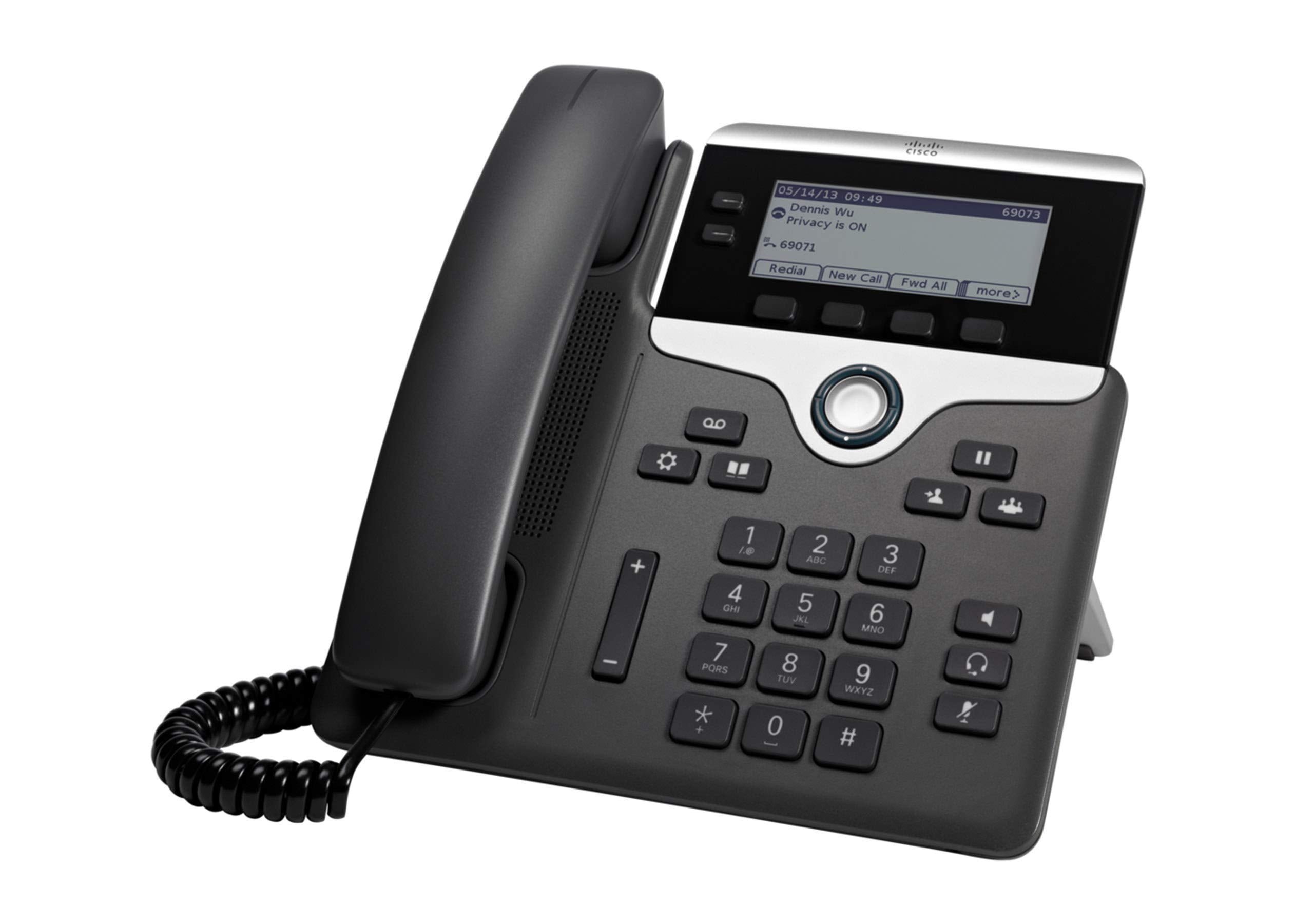 Cisco Ip Phone Cp 7821 K9 Charcoal,Black