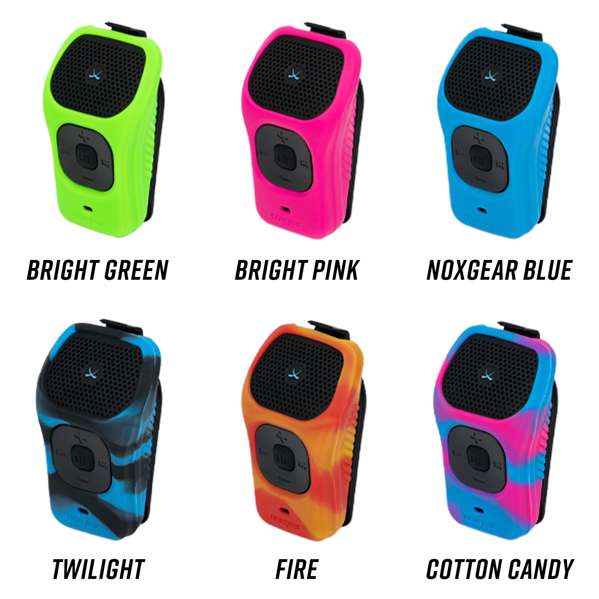 Noxgear 39G Bluetooth Speaker Protective Silicone Cover - Shock Absorbing, Scratch Resistant, Soft Touch Silicone Protective Ski