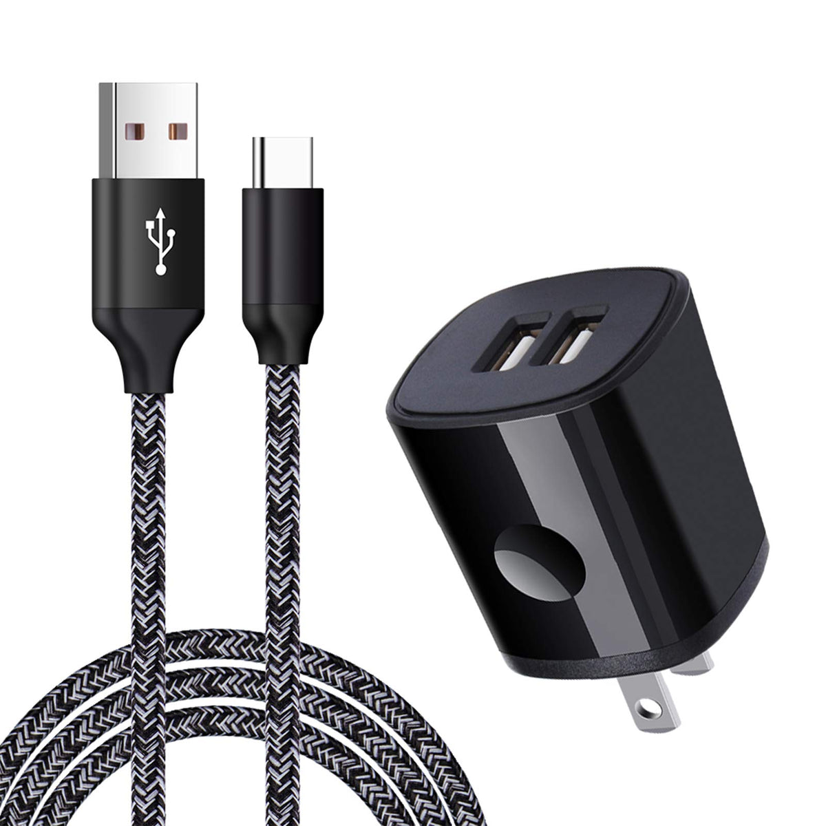 Fast Charging Charger Cable For Samsung Galaxy A11 A01 A21 A51 A71 A9 A12 A32 A52 A72 A13 A10E A20 A03S A30S A14, S23 S22 S21+ S