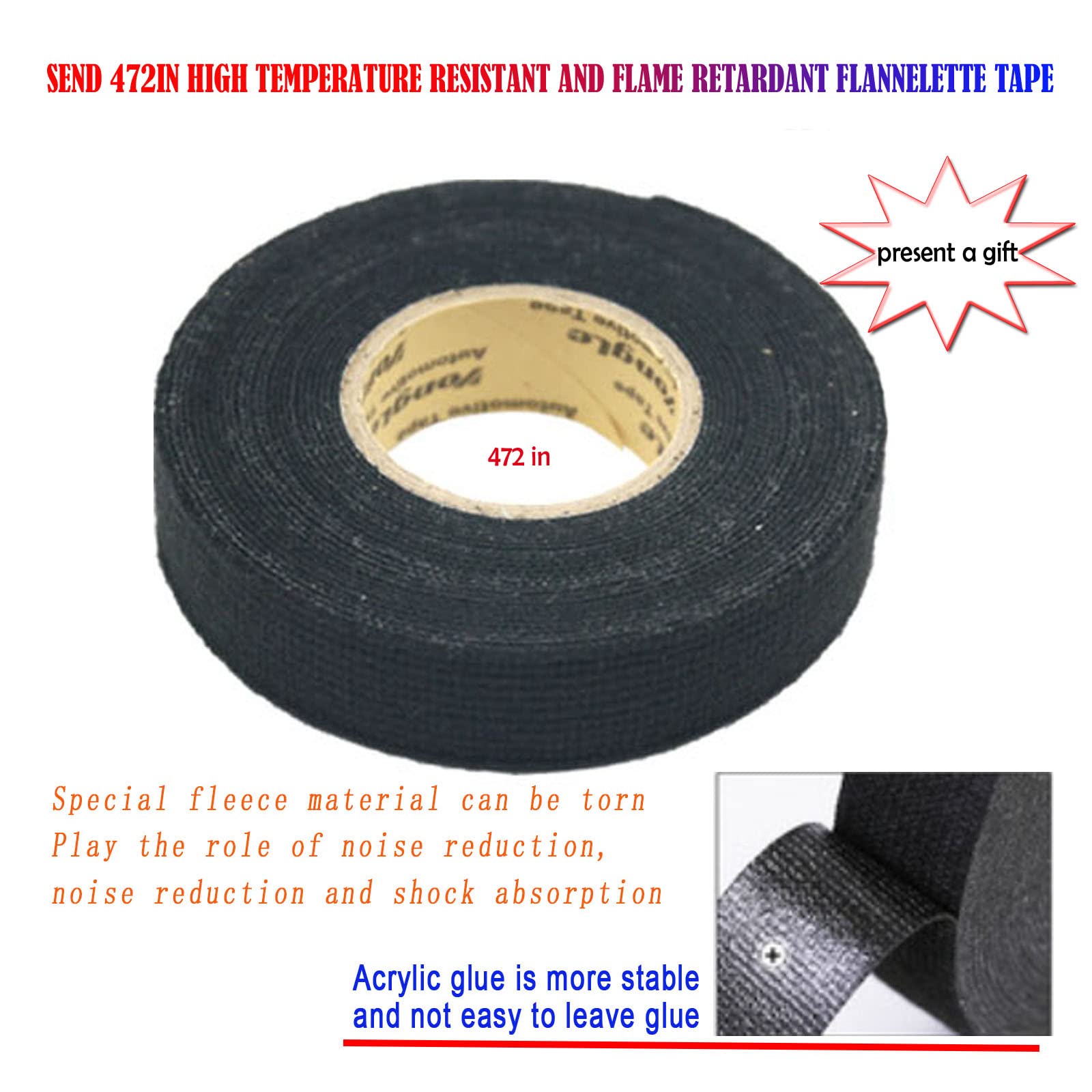 Chenx 72 6514 Car Speaker Adapter Harness Plug Front And Rear Doors Are Suitable For Dodge Jeep Chrysler Car Horn Connector Harness 4 Piece And Send Another Roll Of Flame Retardant Flannelette Tape