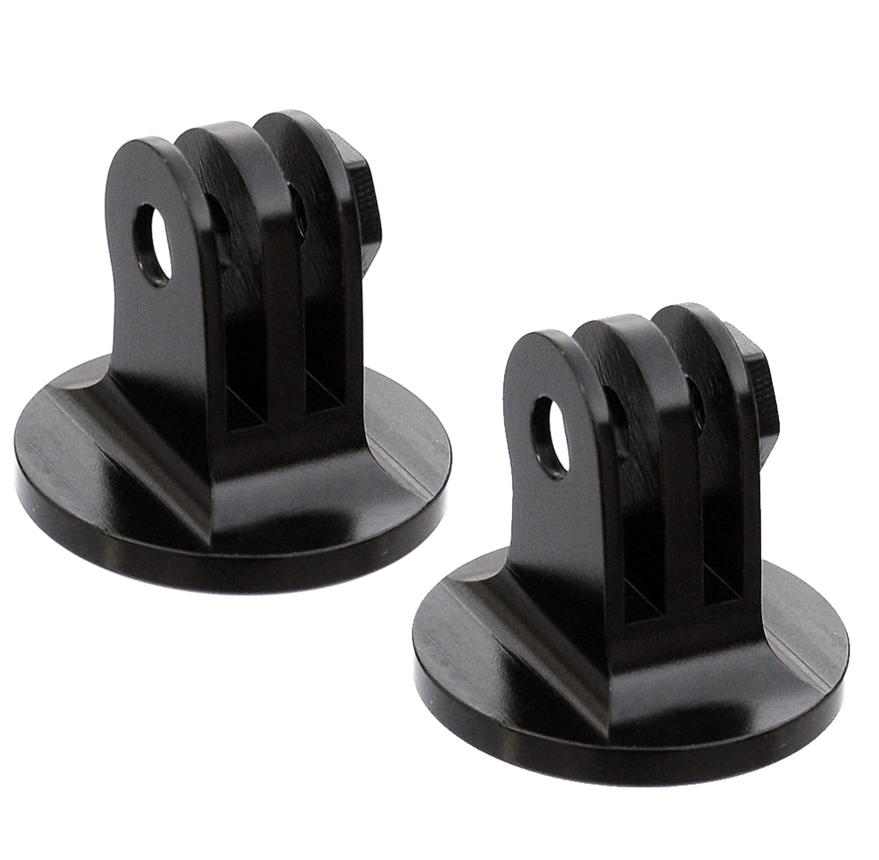 (2 Packs) Fotasy CNC Aluminum Alloy Tripod Adapter for GoPro Cameras, Metal Tripod Mount Adapter for GoPro Hero Cameras HERO2 HE