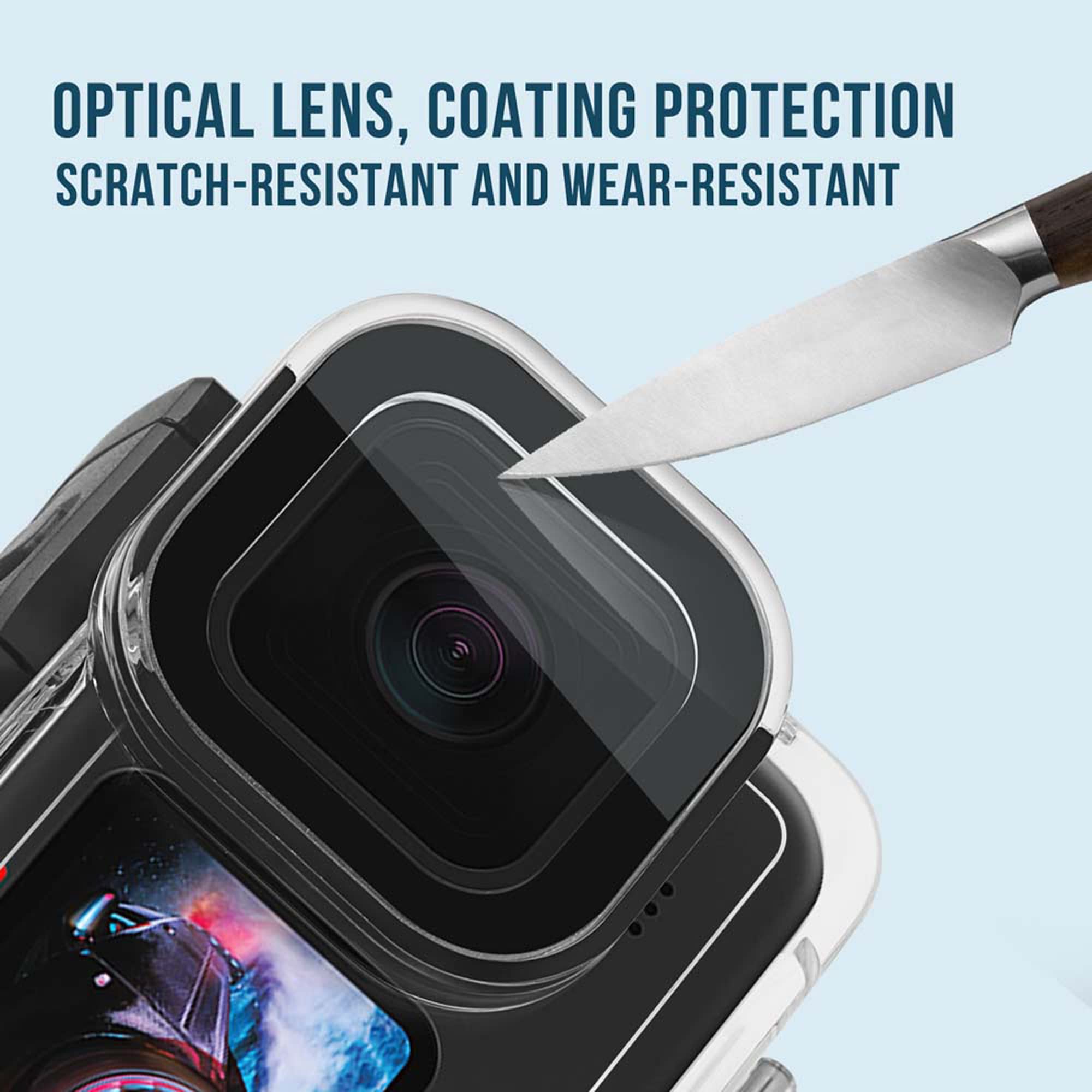 Zlmc 60M Waterproof Case For Gopro Hero 12 11 10 9 Black, Protective Underwater Dive Housing Shell + Holding Selfie Stick Floati