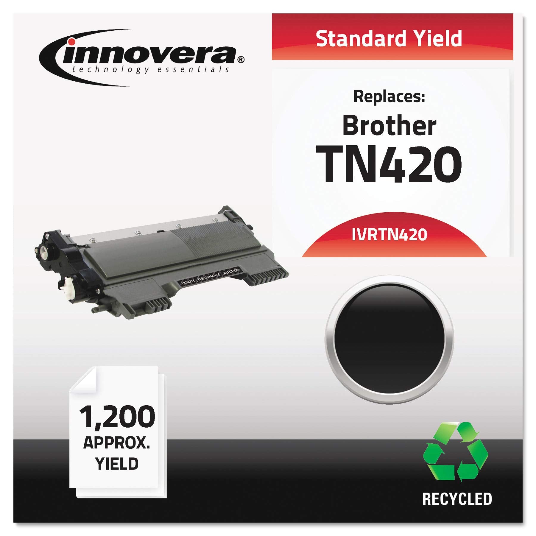 Remanufactured Tn420 Toner, Black