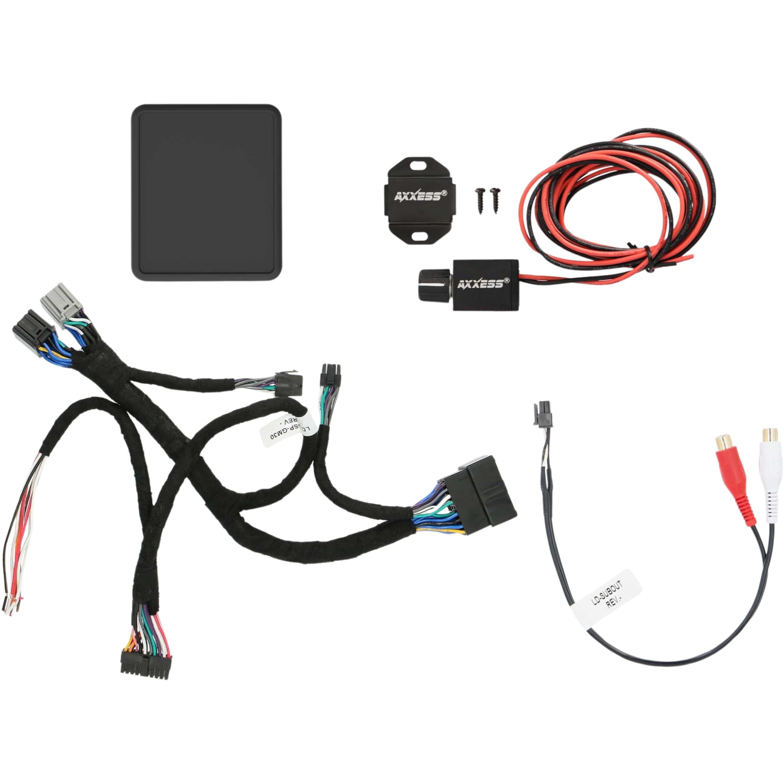 Axxess Integrate by Metra Subwoofer Interface for GM 2019-Up, Installation Accessories, Black, 7.6 x 6 x 3 Inches, 0.86 Pounds