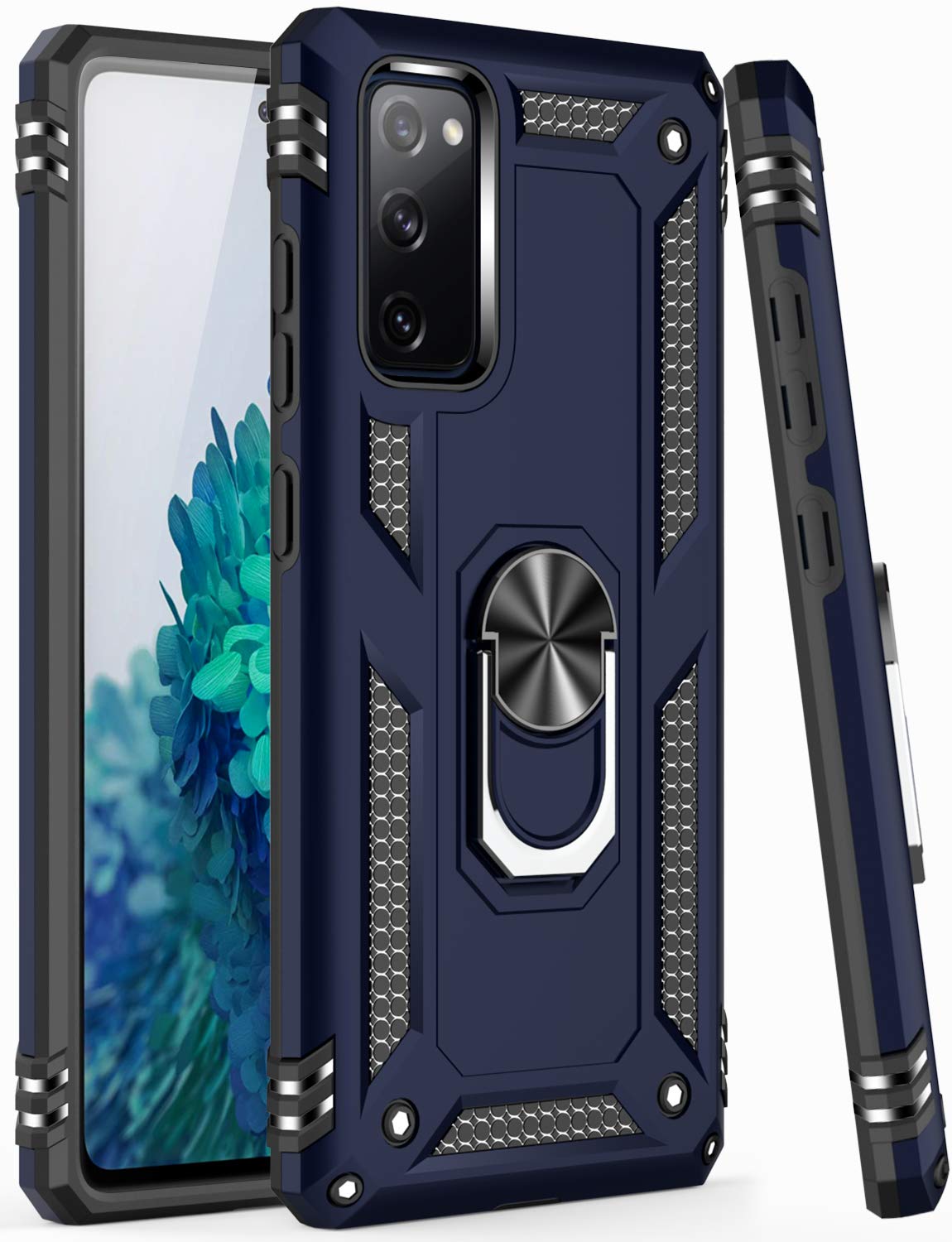 Lumarke For Galaxy S20 Fe Case With Screen Protector,Pass 16Ft. Drop Tested Military Grade Protective Phone Cover With Magnetic