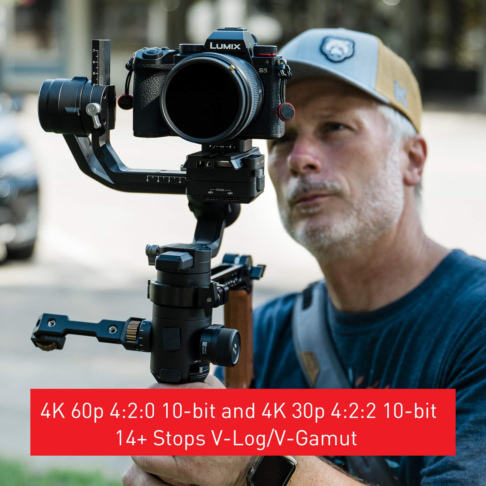 Panasonic Lumix S5 Full Frame Mirrorless Camera, 4K 60P Video Recording With Flip Screen & Wifi, Lumix S 20 60Mm F3.5 5.6 Lens,