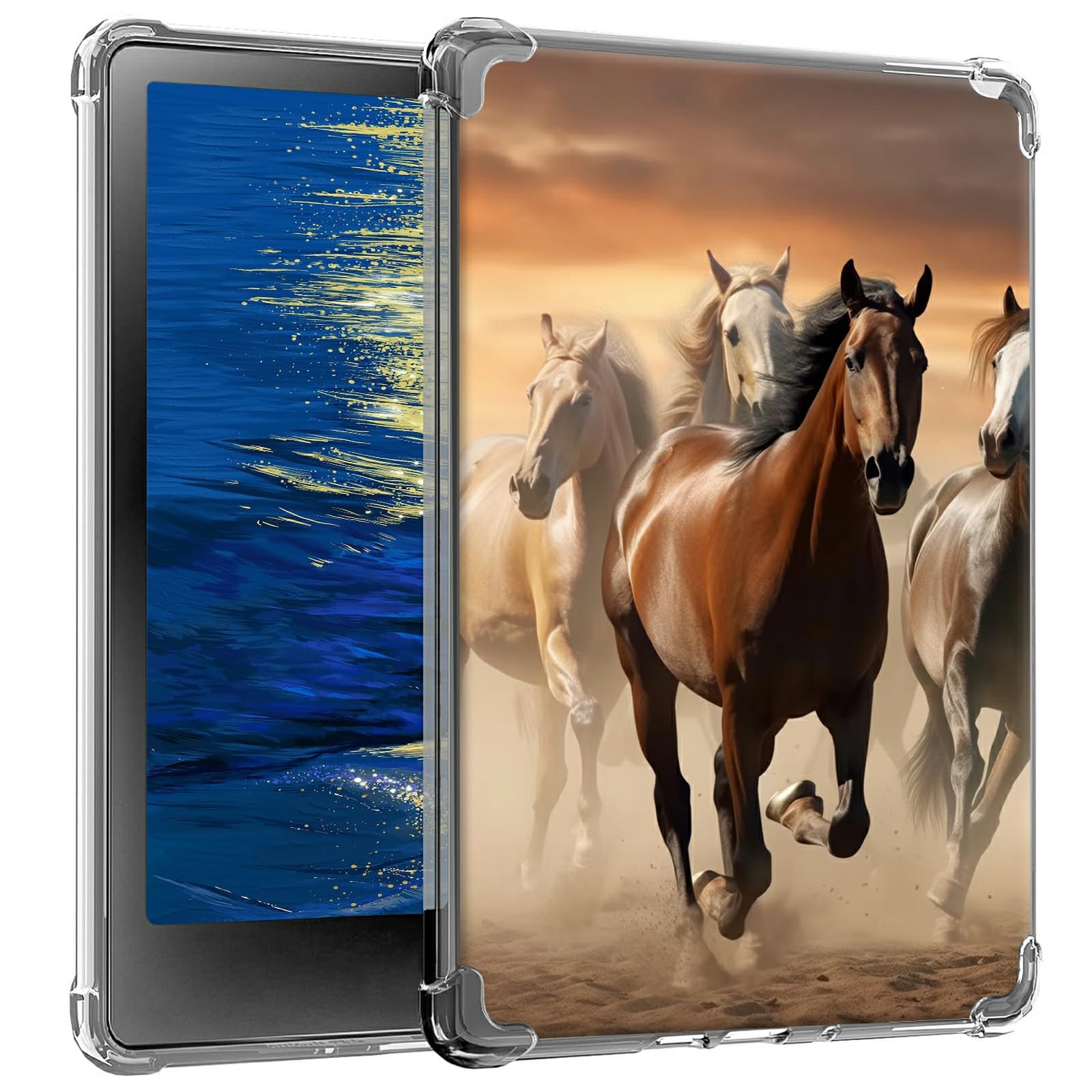 Gfrgtfhyt Clear Case For 6.8'' Kindle Paperwhite (11Th Generation-2021) And Kindle Paperwhite Signature Edition Slim Lightweight