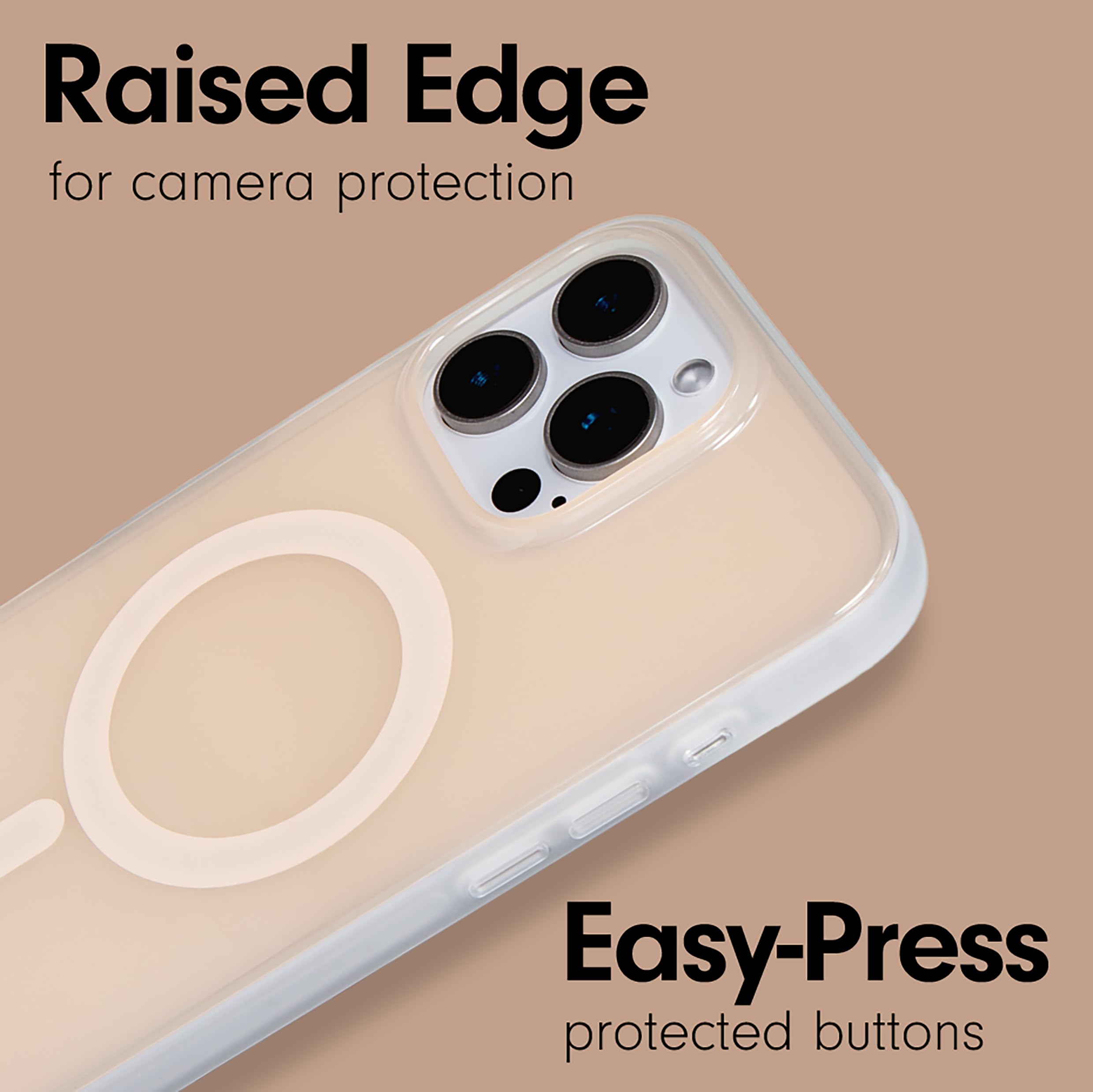 Sonix Case For Iphone 16 Pro | Compatible With Magsafe | 10Ft Drop Tested | Jelly Apricot