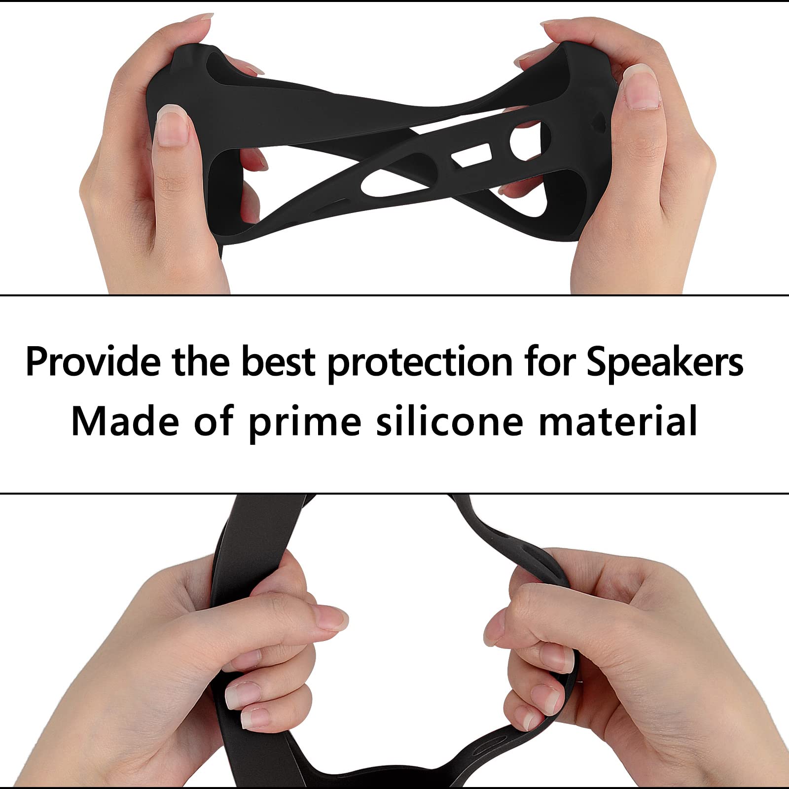 Geekria Silicone Speaker Case Cover Compatible With Jbl Flip 6, Protective Waterproof Soft Skin, Replacement Speakers Travel Wit