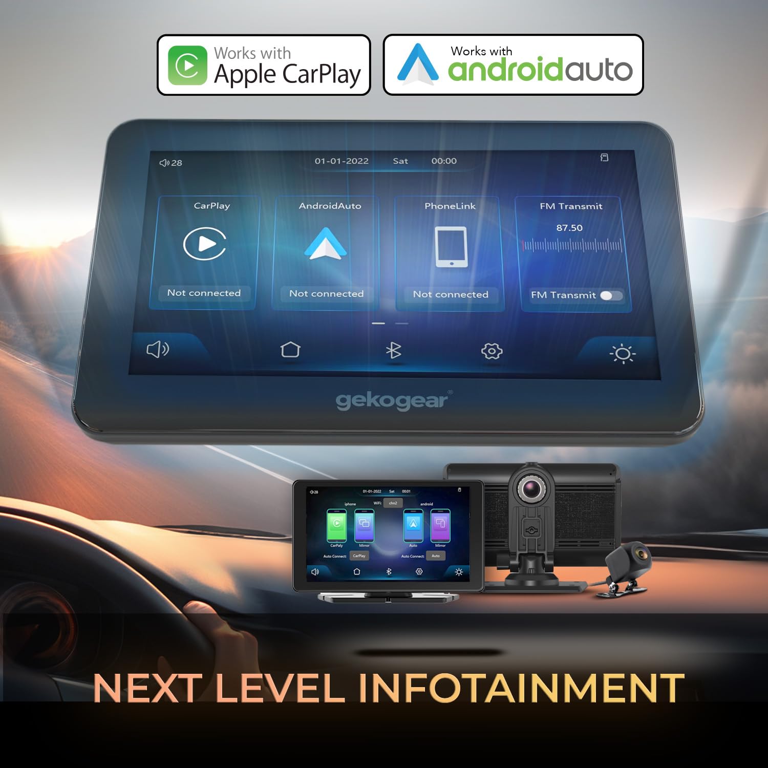 Infotainment, Dash And Backup