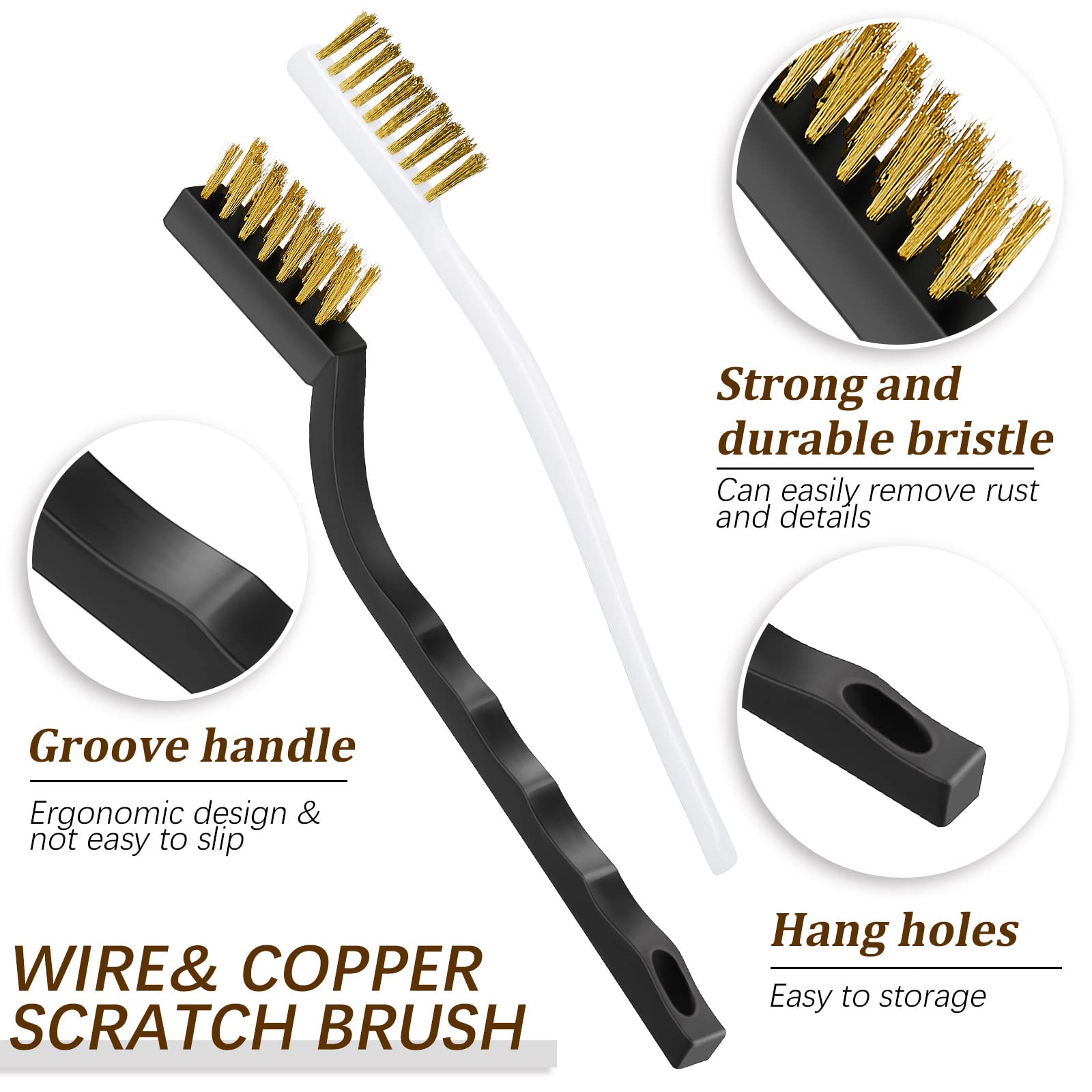 Zhehao 16 Pieces 3D Printer Nozzle Wrench Cleaning Kit,10 Nozzle Cleaning Pins With Storage Box 2 Tweezers 2 Copper Wire Toothbr