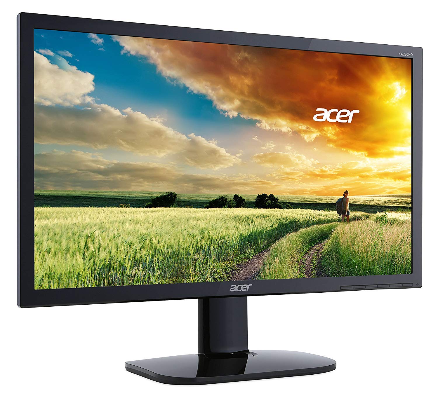 Acer Ka220Hq Bi 22'' (21.5    Viewable) Full Hd (1920 X 1080) Tn Monitor (Hdmi & Vga Port),Black