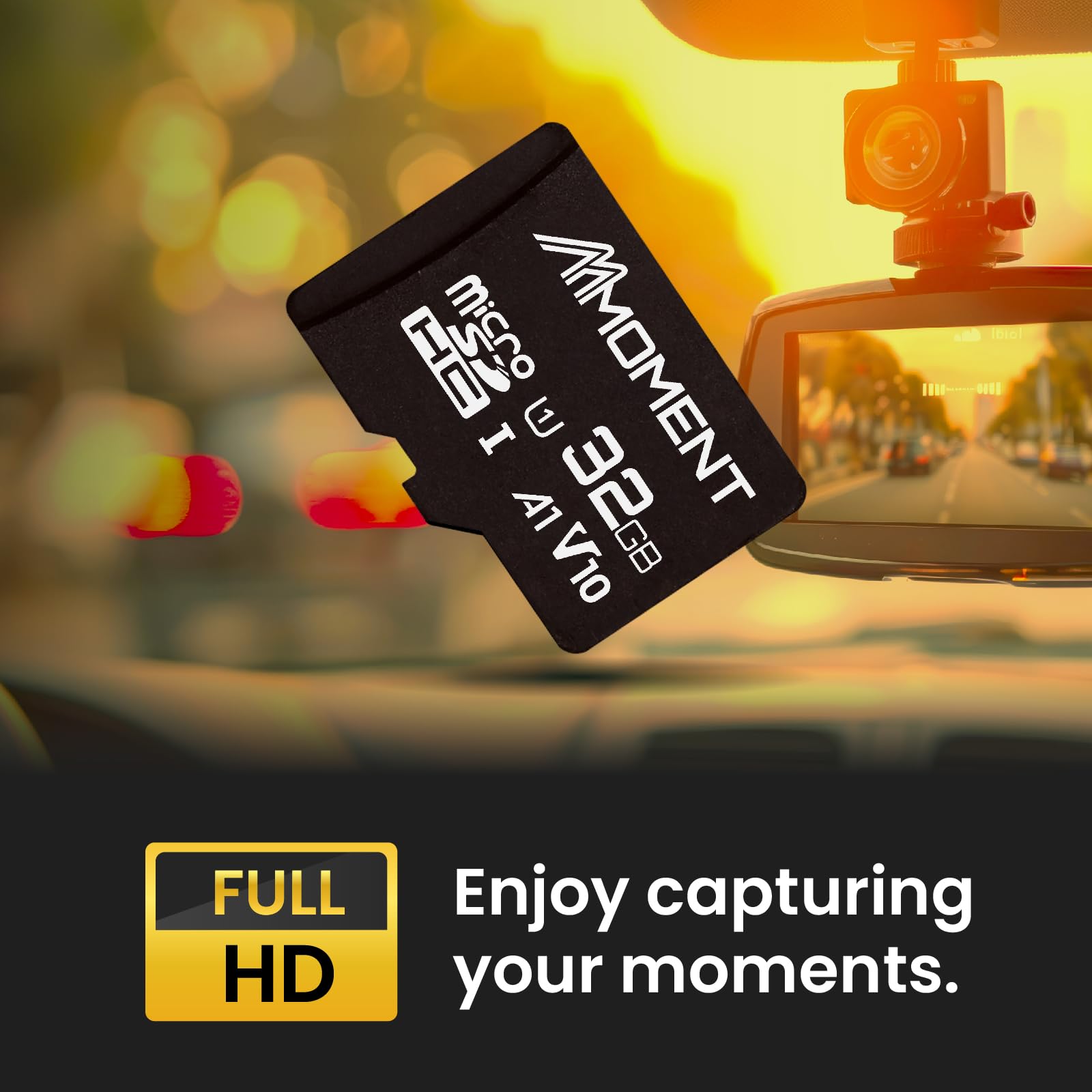 Mmoment 32Gb Micro Sdhc Card, A1, Uhs I, U1, V10, Class 10 Compatible, Read Speed Up To 90 Mb/S, Sd Adapter Included