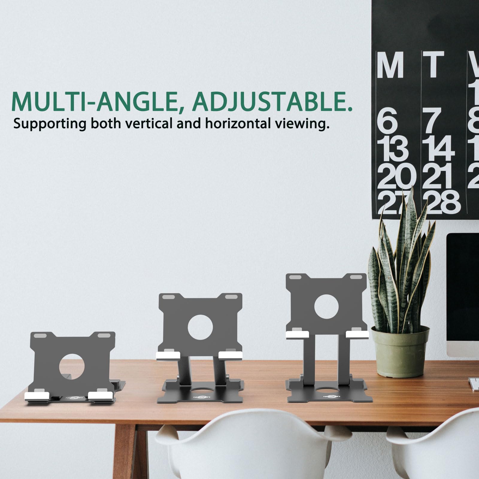 Kabcon Adjustable Aluminum Tablet Stand (7 13.5 Inch), Compatible With Ipad, Surface Pro, Fird Hd 10, Samsung Galaxy Tab E, Asus