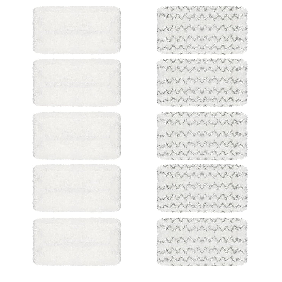 10 Pack Steam Mop Pads Compatible For Bissell Symphony 1252 1543A 1132A 1530 Vacuum And Steam Mop, Bissell 2747A Replacement Pad